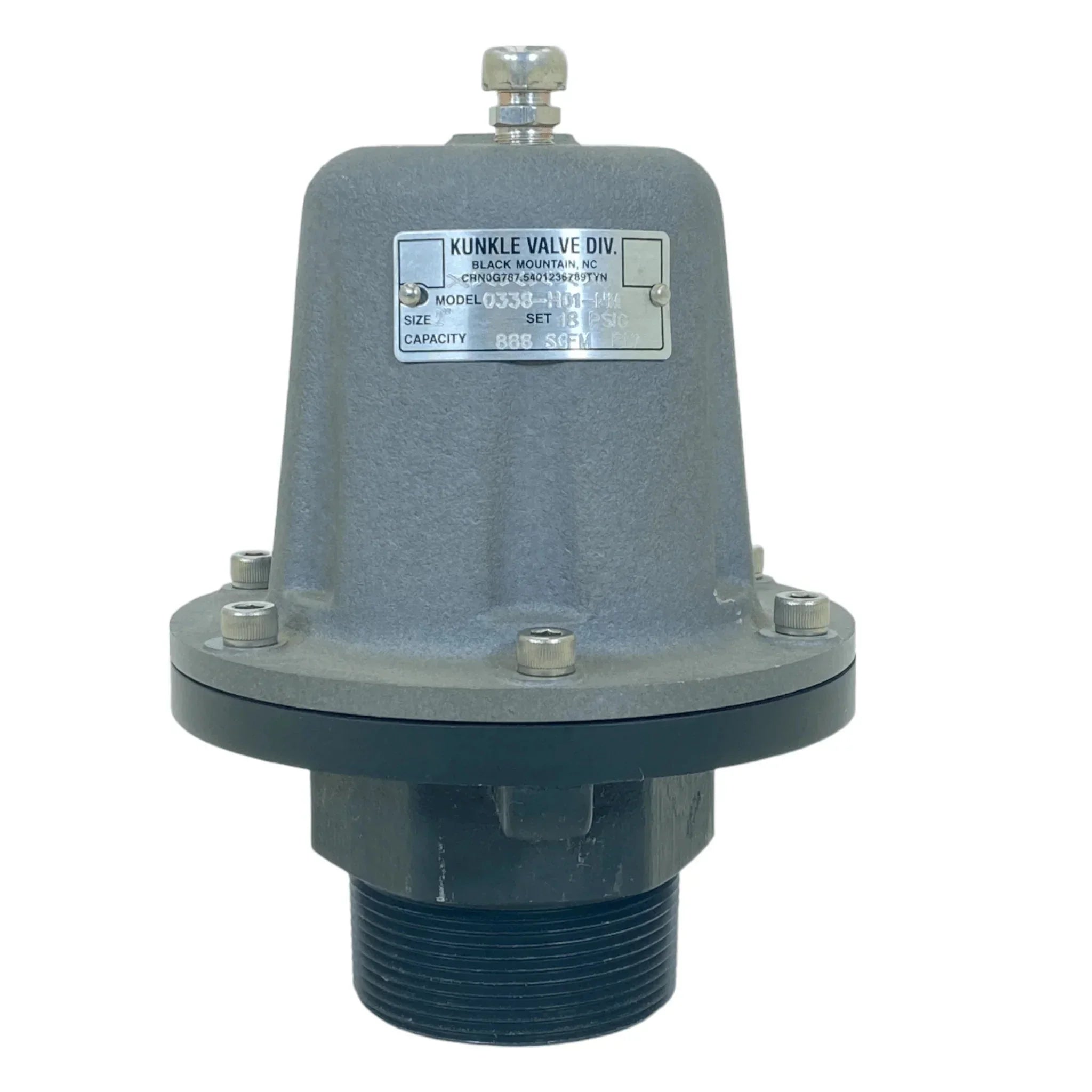 0338-H01-Nm0007 0338H01Nm0007 Kunkle Relief Valve