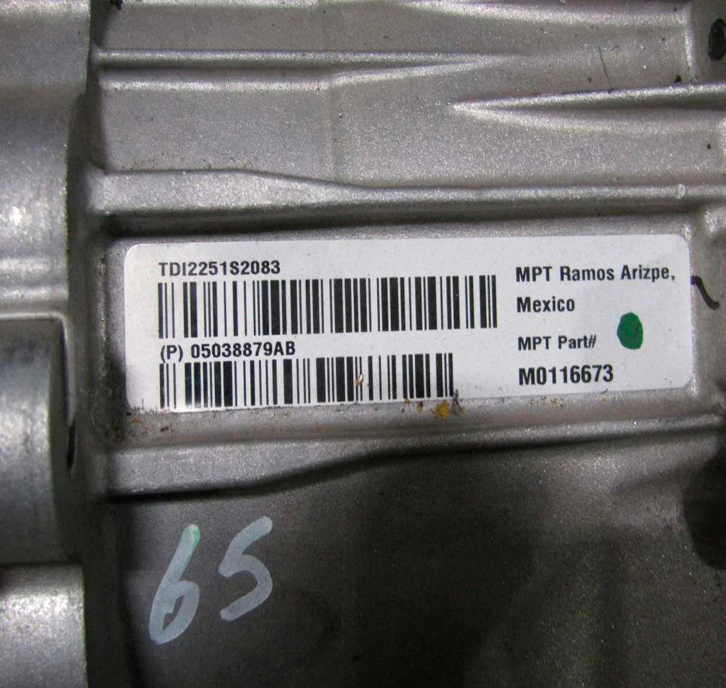 05038879Ab Genuine Mopar Transfer Case For Durango Grand Cherokee