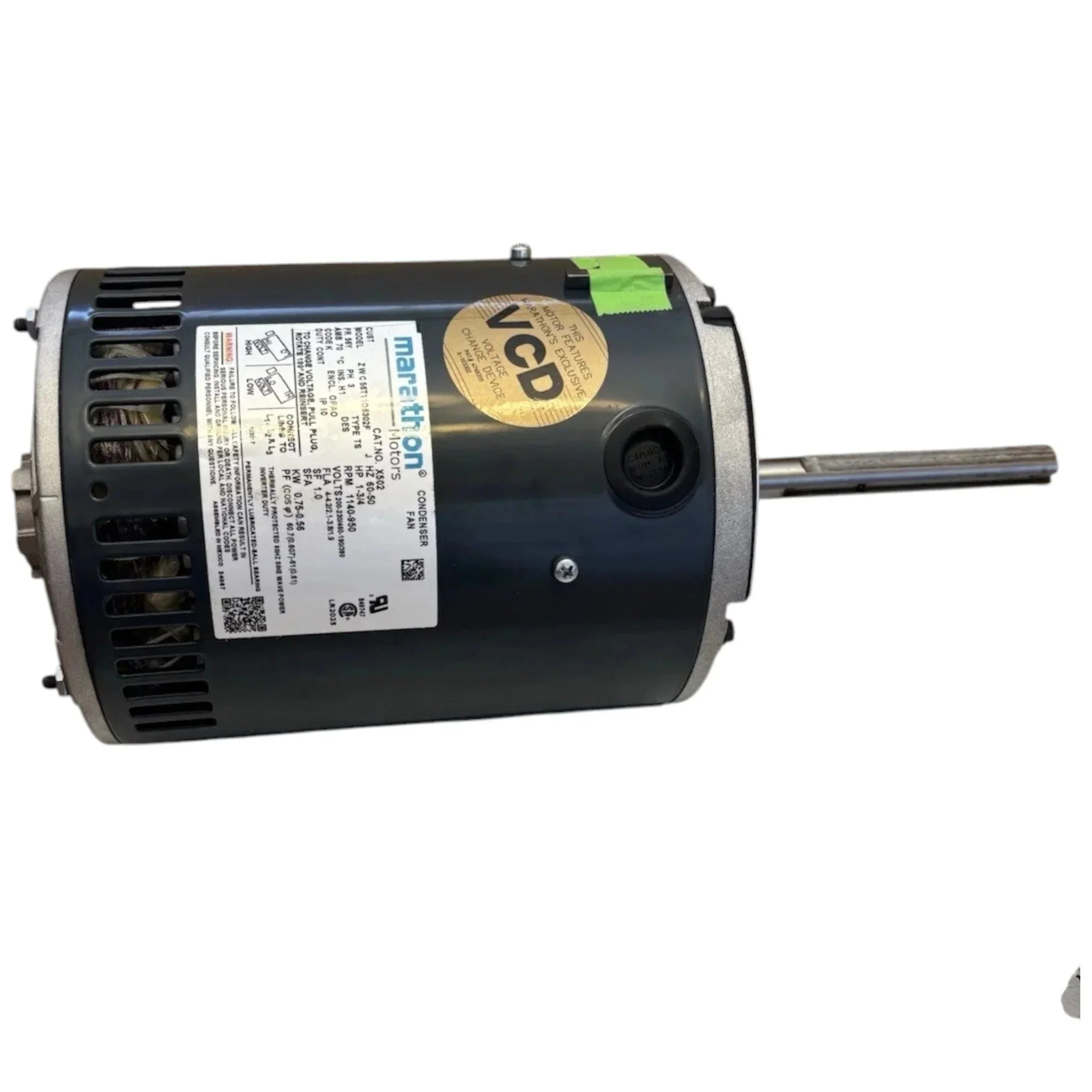056T11O5302 Genuine Marathon Condenser Fan Motor X502