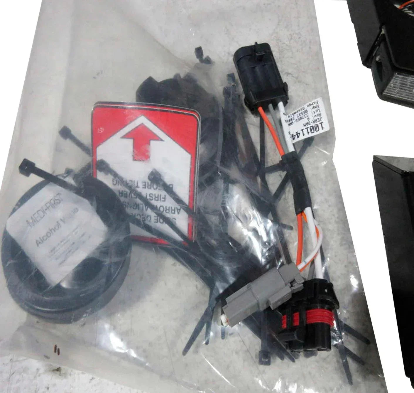 1001145076S Genuine Jerr-Dan R.A.I.L Flasher Bed Light Kit