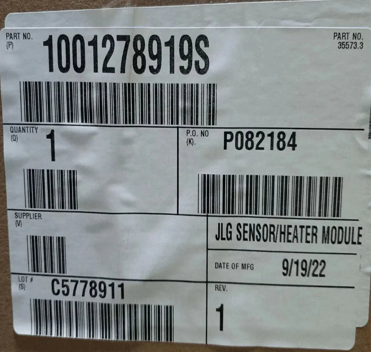 1001278919S Genuine Jlg Def Header Module