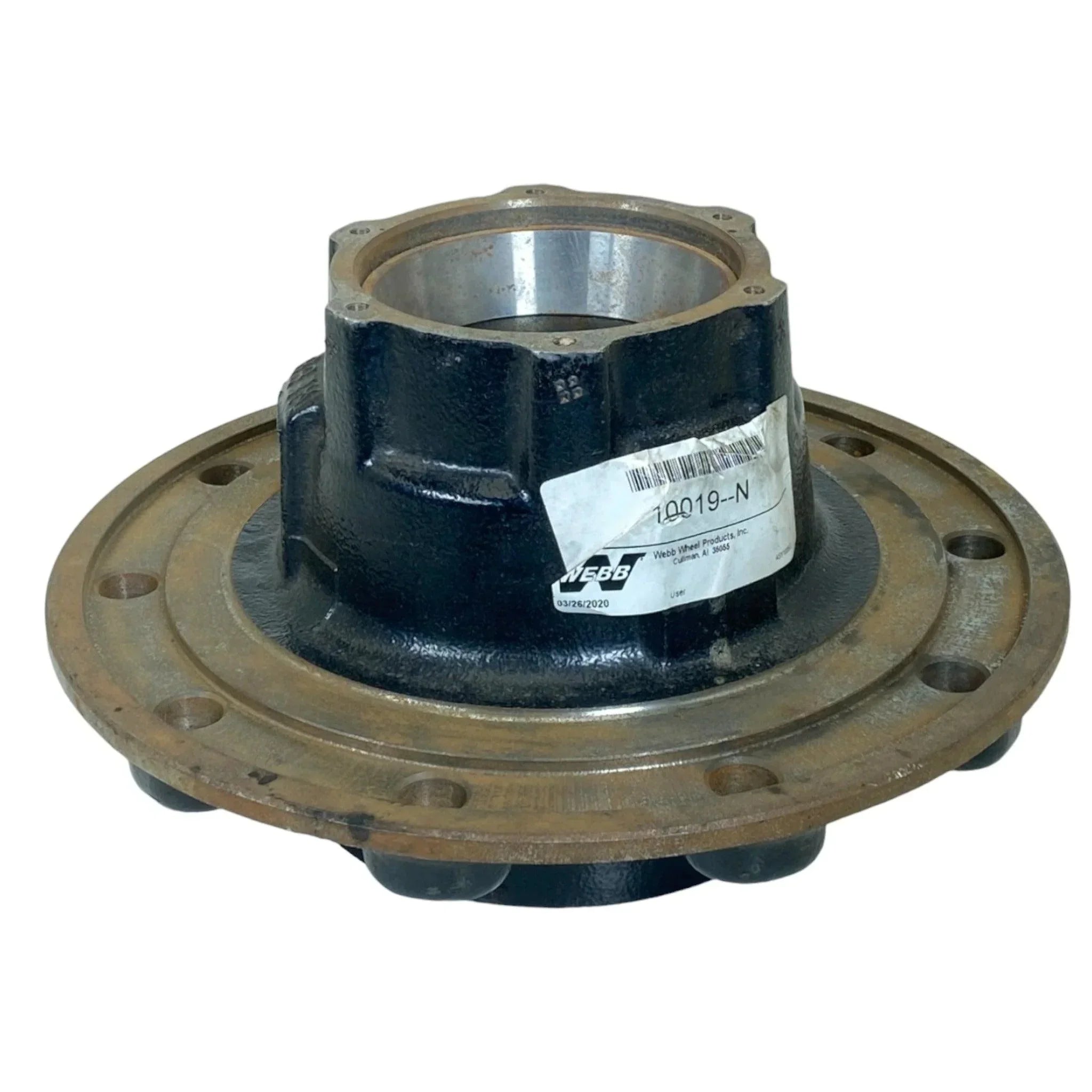 10019 Webb Wheelinboard Mount Brake Hub Assembly 10 Stud