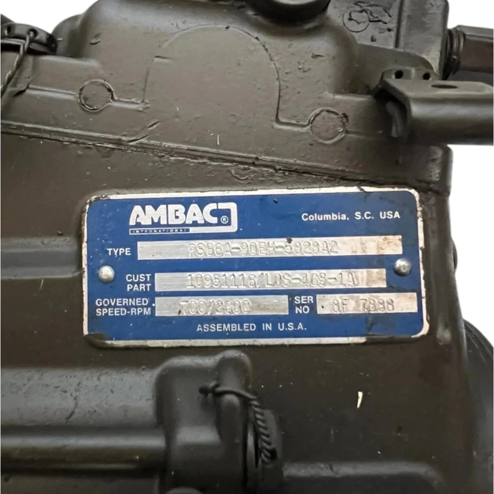 10951115 Genuine Ambac Fuel Injection Pump