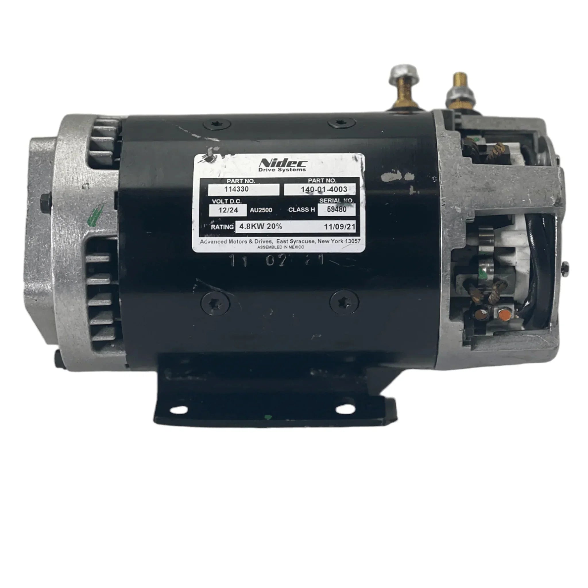 114330 Genuine Nidec Dc Electric Motor