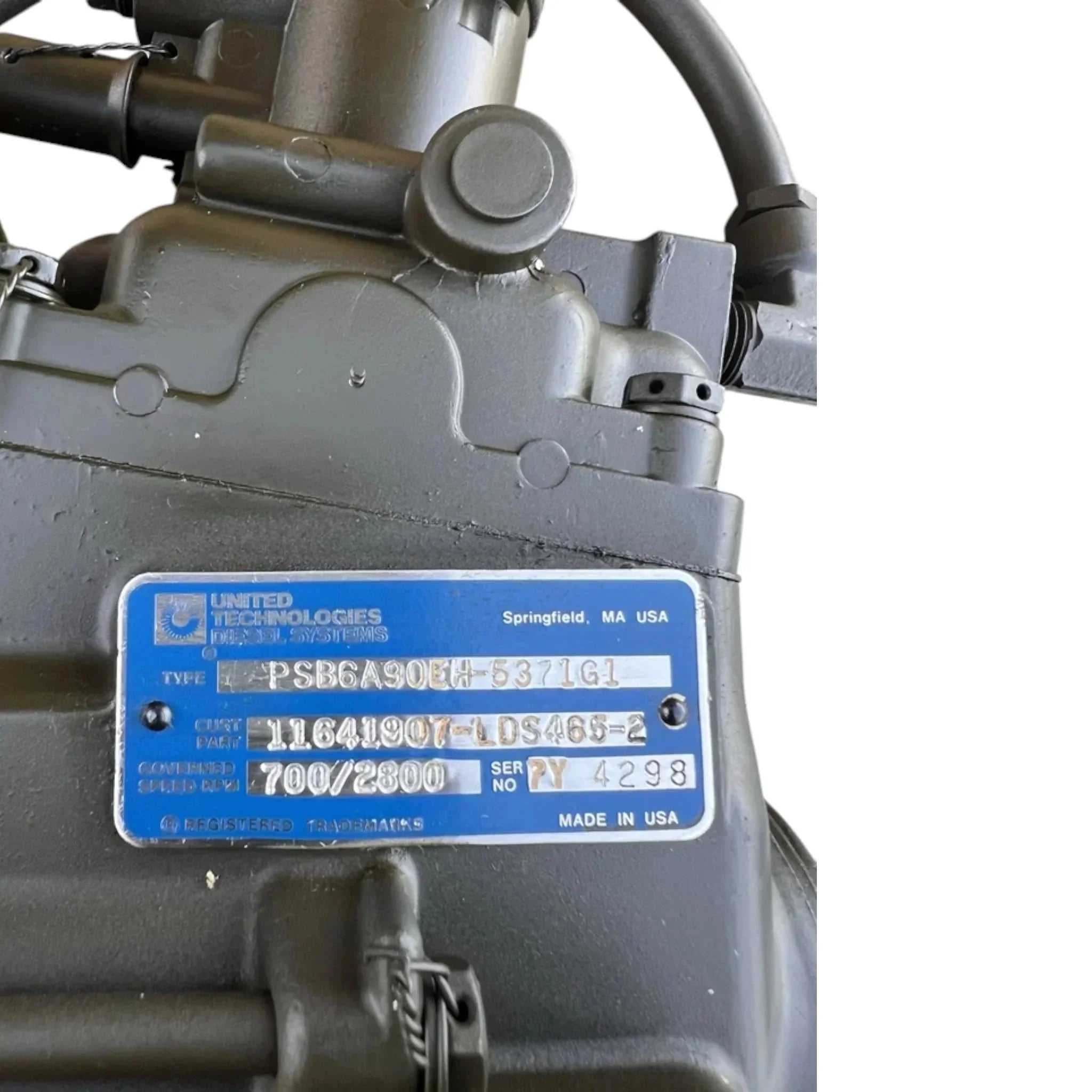11641907-LDS465-2 Genuine United Technologies Fuel Pump
