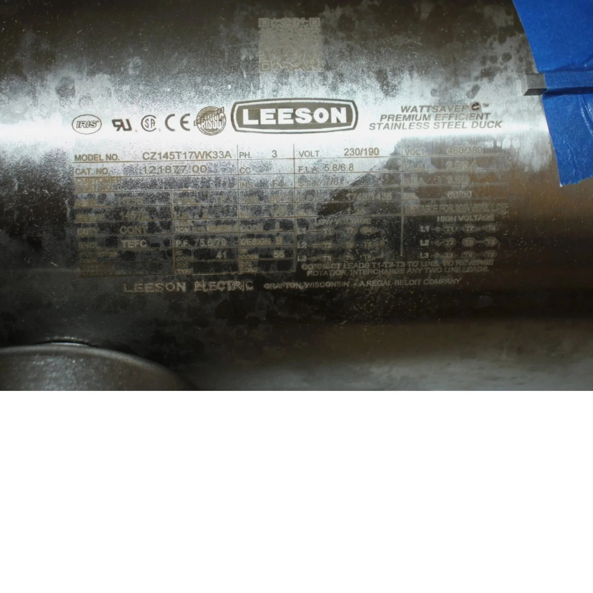 121877.00 Leeson Motor General Purpose Motor