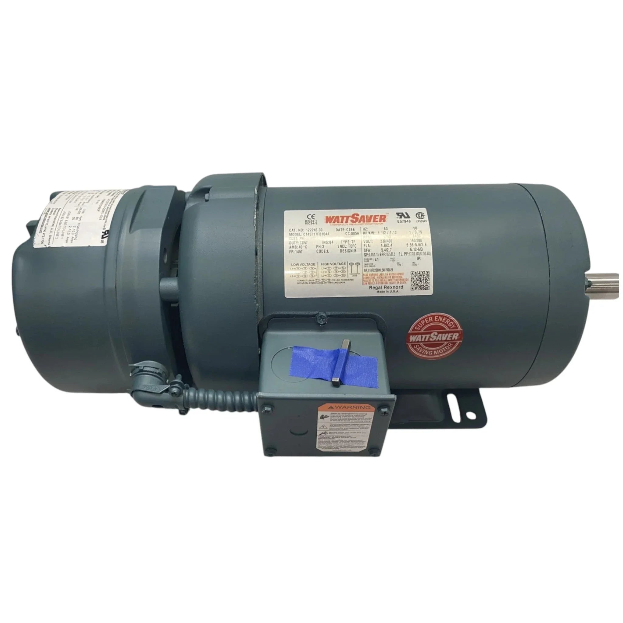 122246.00 Lesson Motor 3 Phase Enclosed