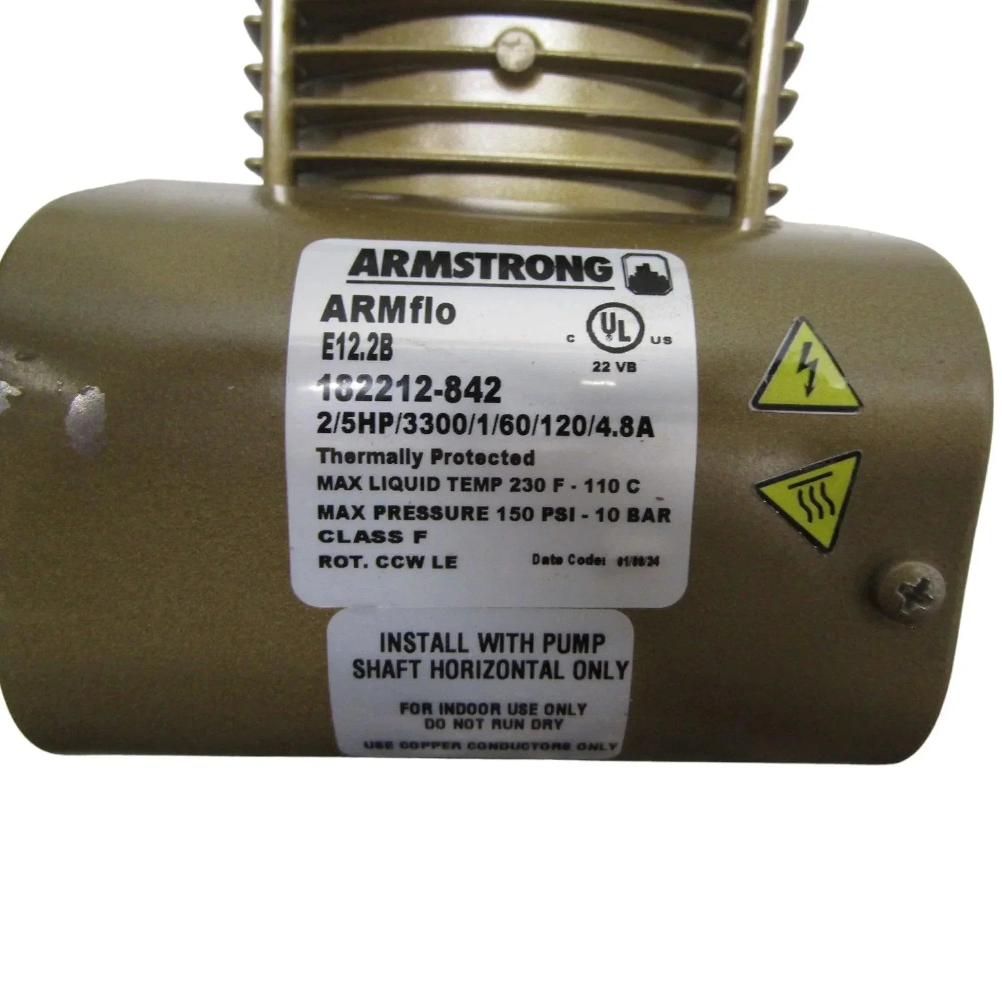 182212-842 Armstrong Bronze High-Efficiency Circulator Pump