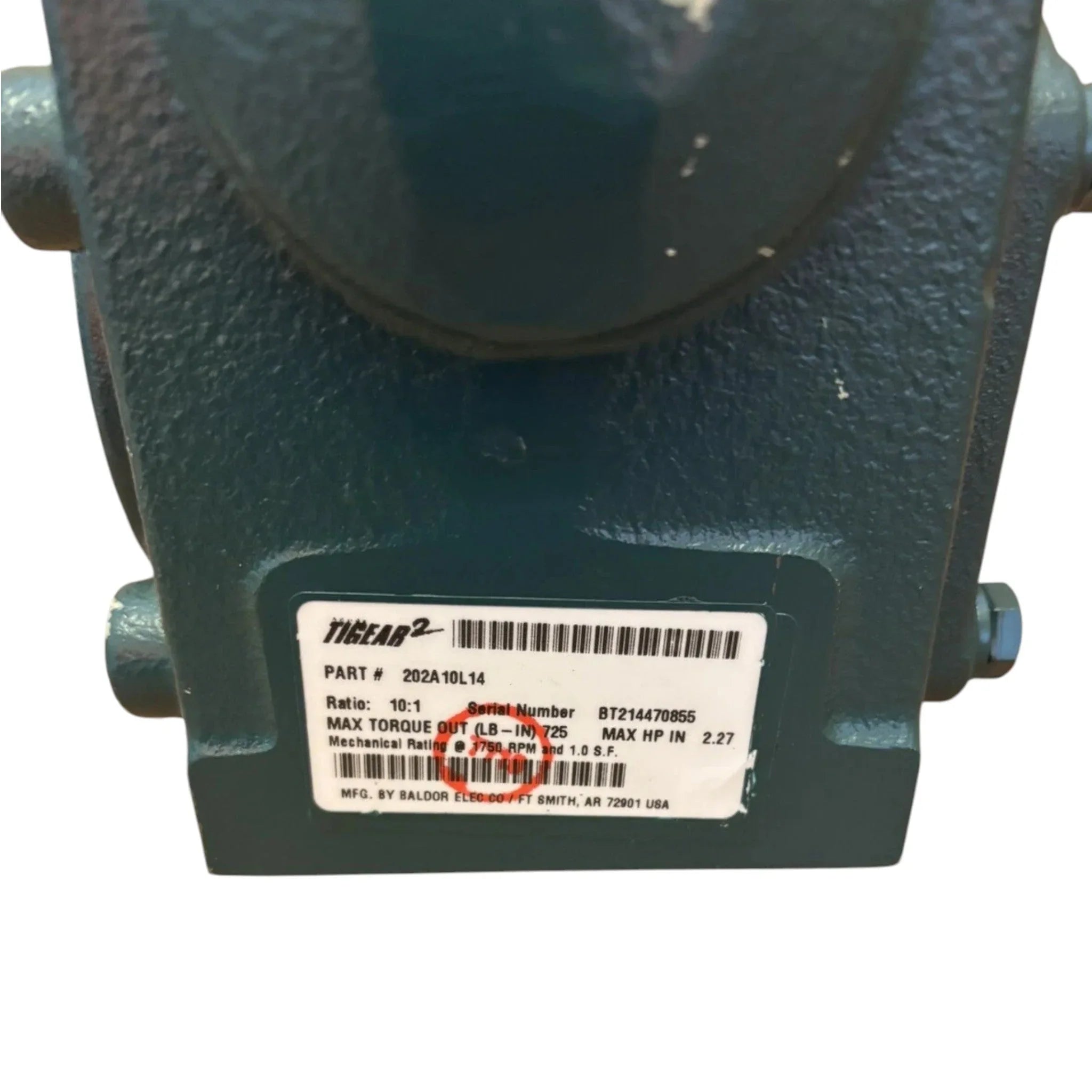 202A10L14 Dodge Tigear-2 Series Reducer