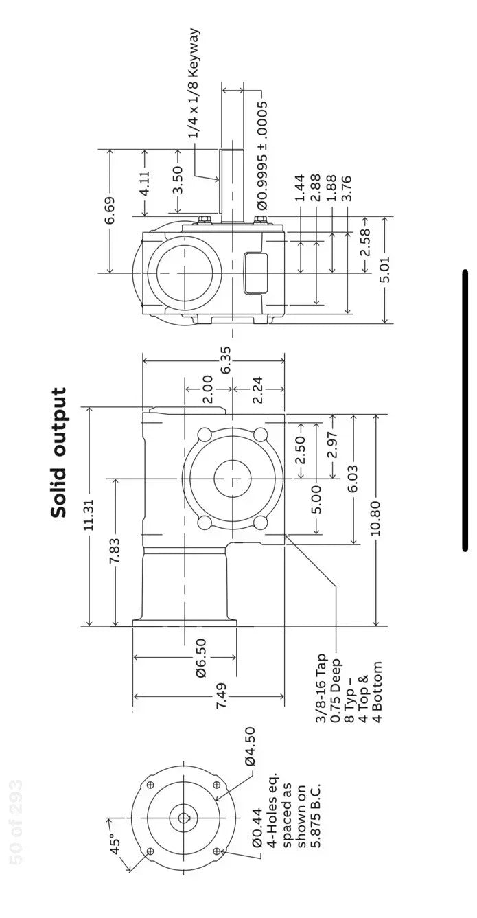 202A10L14 Dodge Tigear-2 Series Reducer