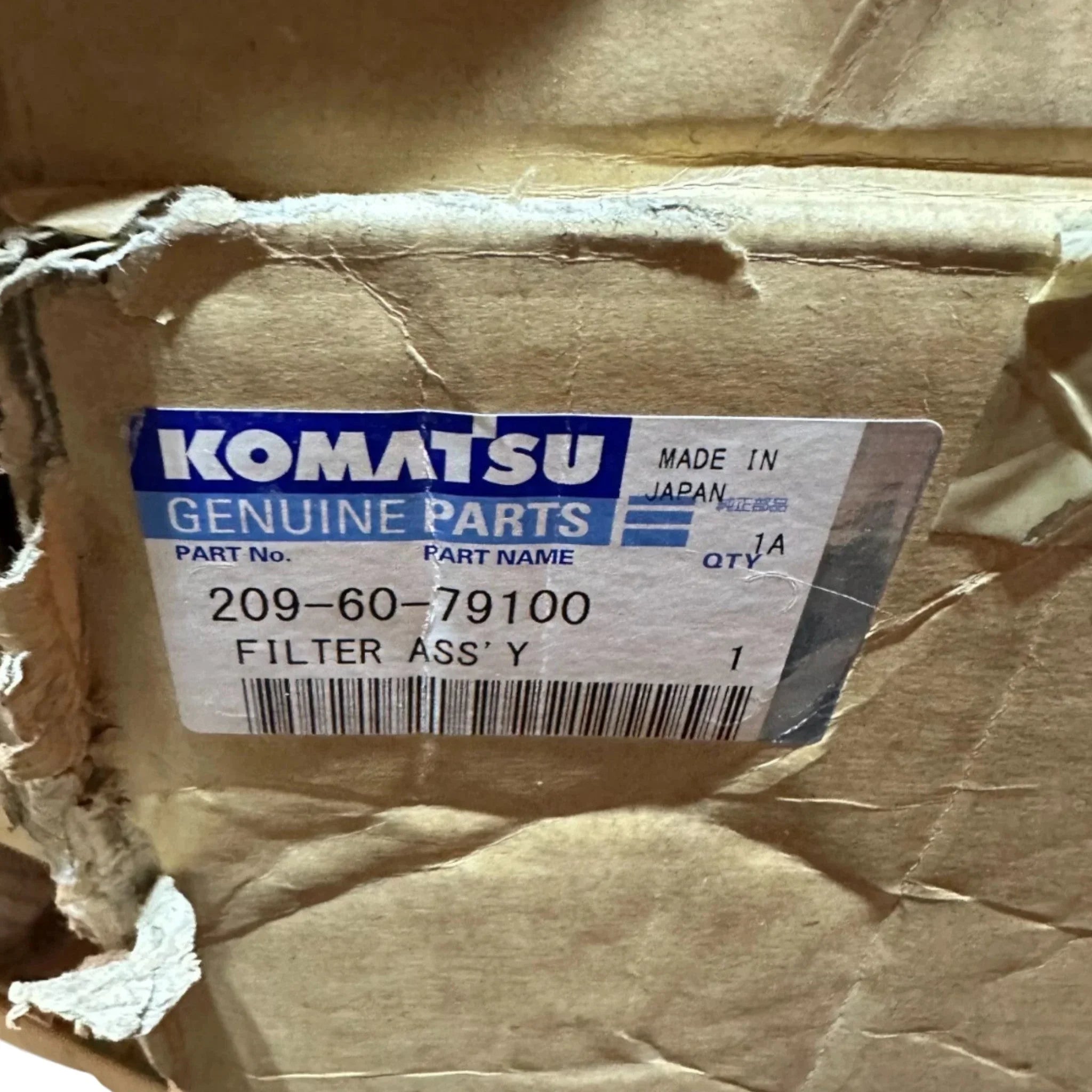 209-60-79100 Genuine Komatsu Filter Assembly