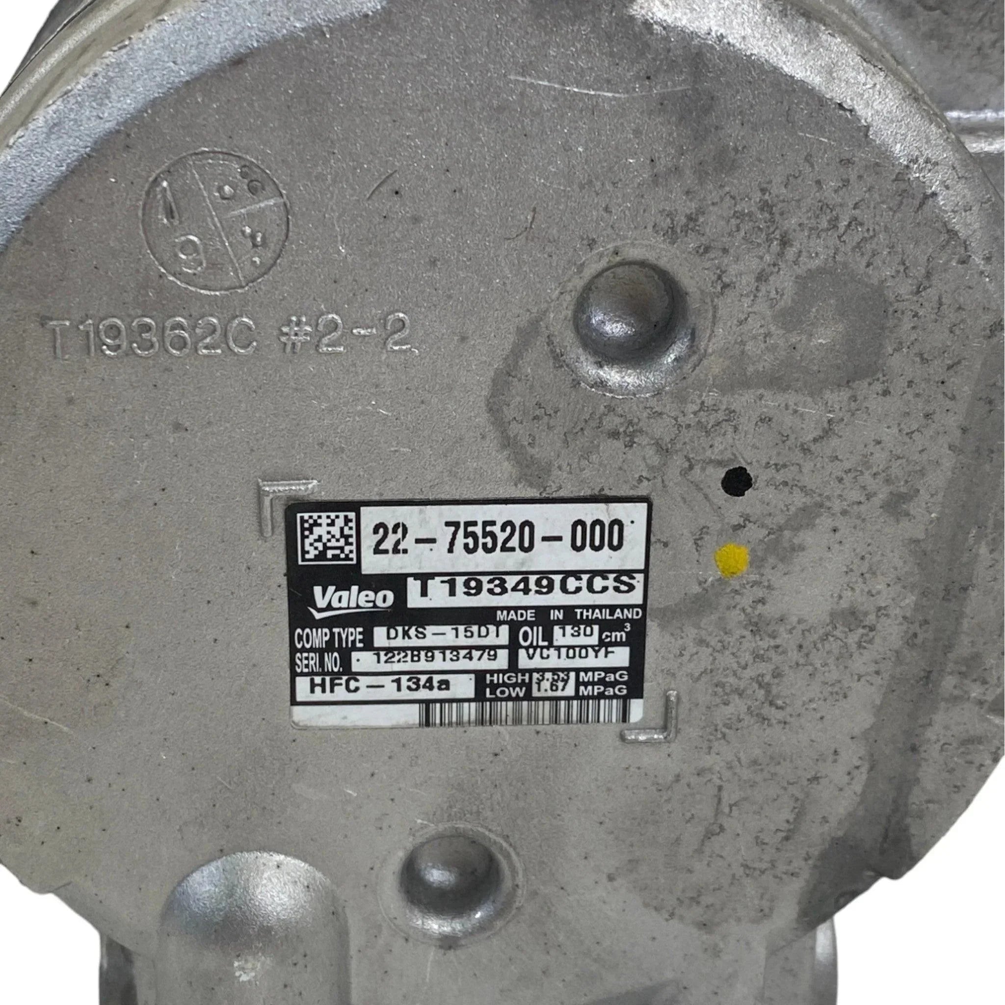 304QP10S151062 Genuine Valeo Ac Compressor 160Mm For Freightliner Cascadia