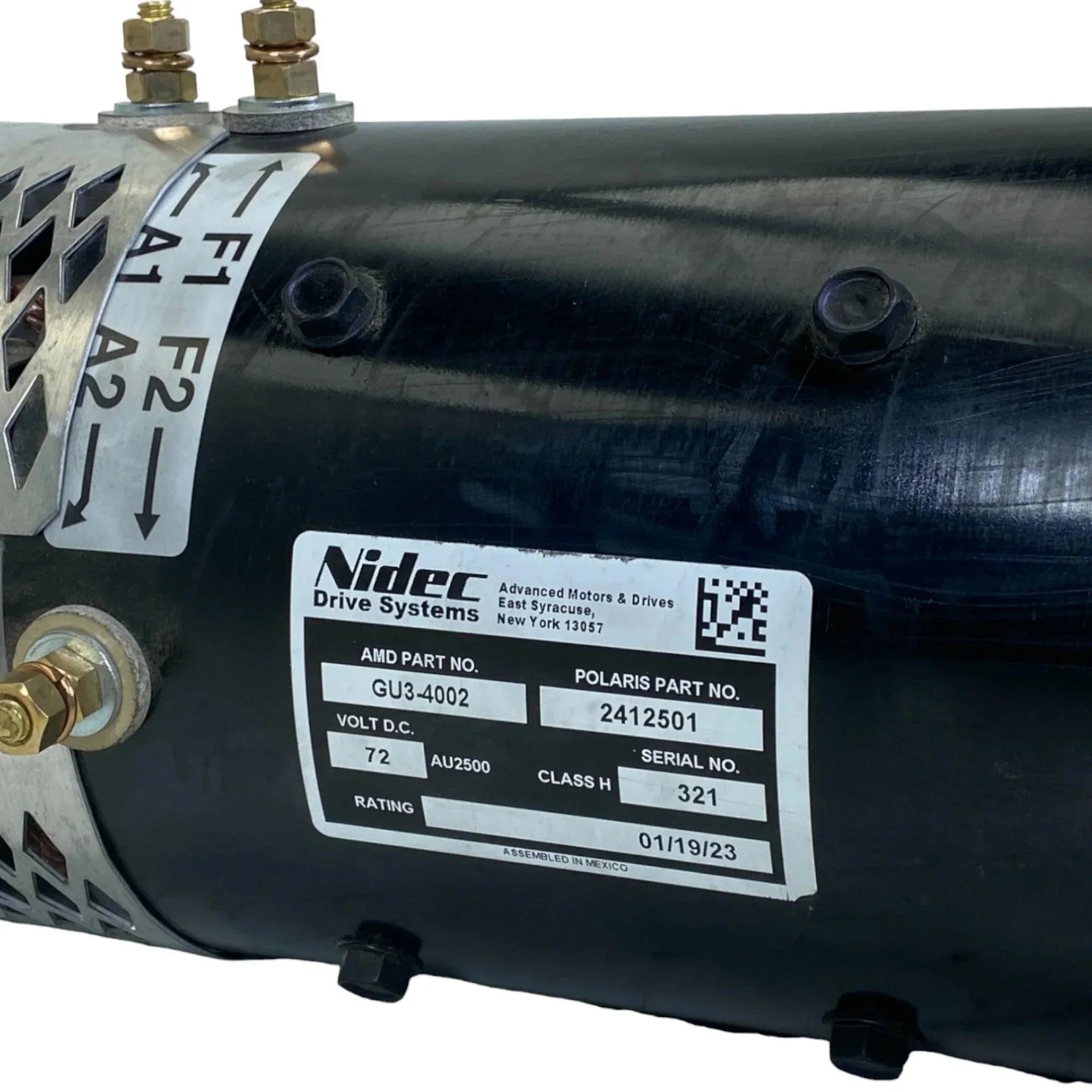 2412501 Genuine Nidec Electric Motor 72V
