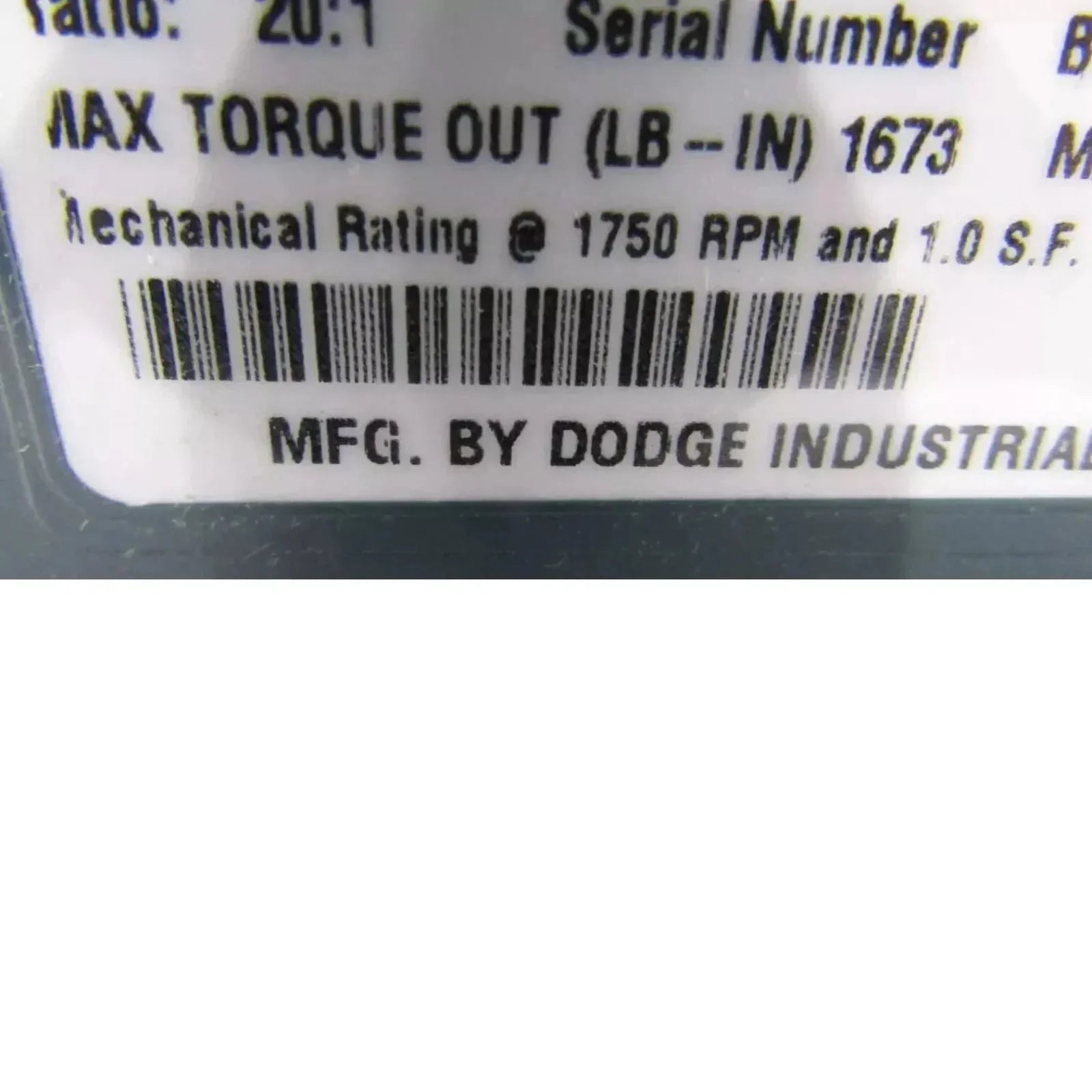 26Q20LR14 Genuine Dodge Tigear-2 Reducer