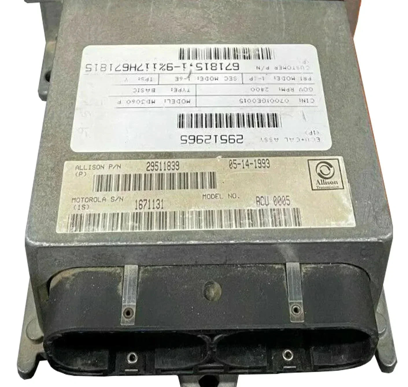 29511839 Genuine Allison Transmission Ecu Max