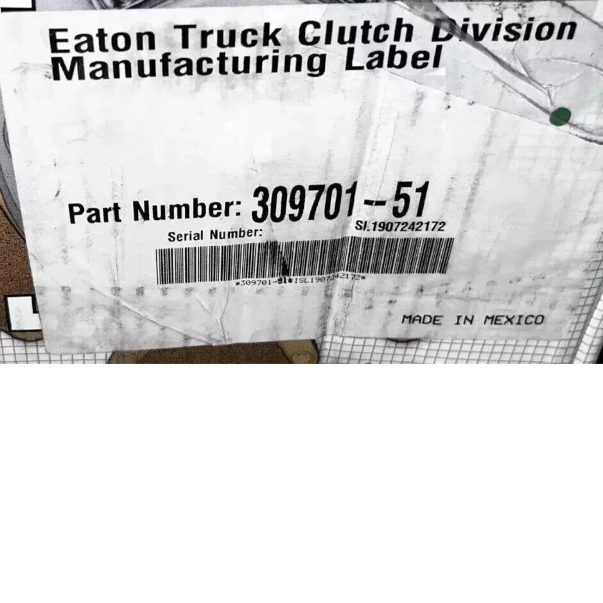 309701-51 Genuine Eaton Clutch