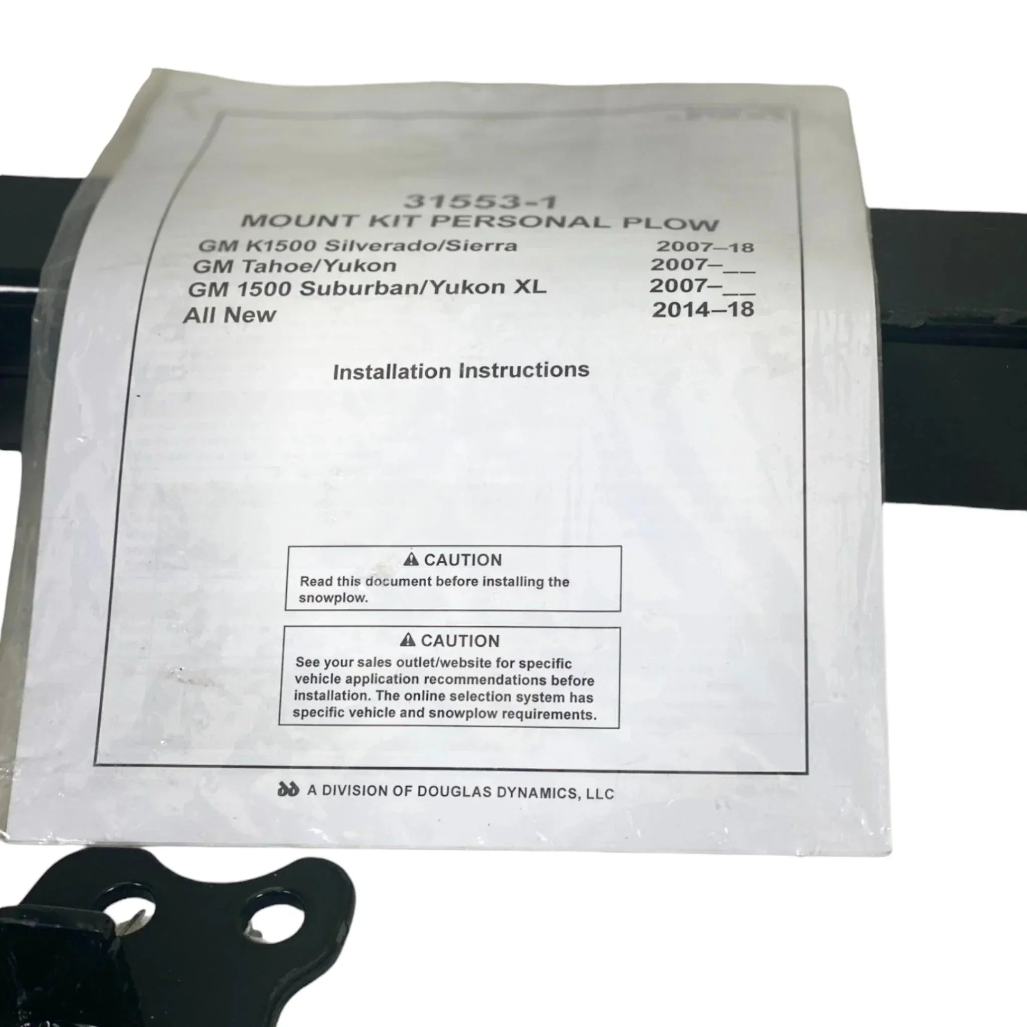 31553-1 Genuine Western Plow Defender Mount Kit