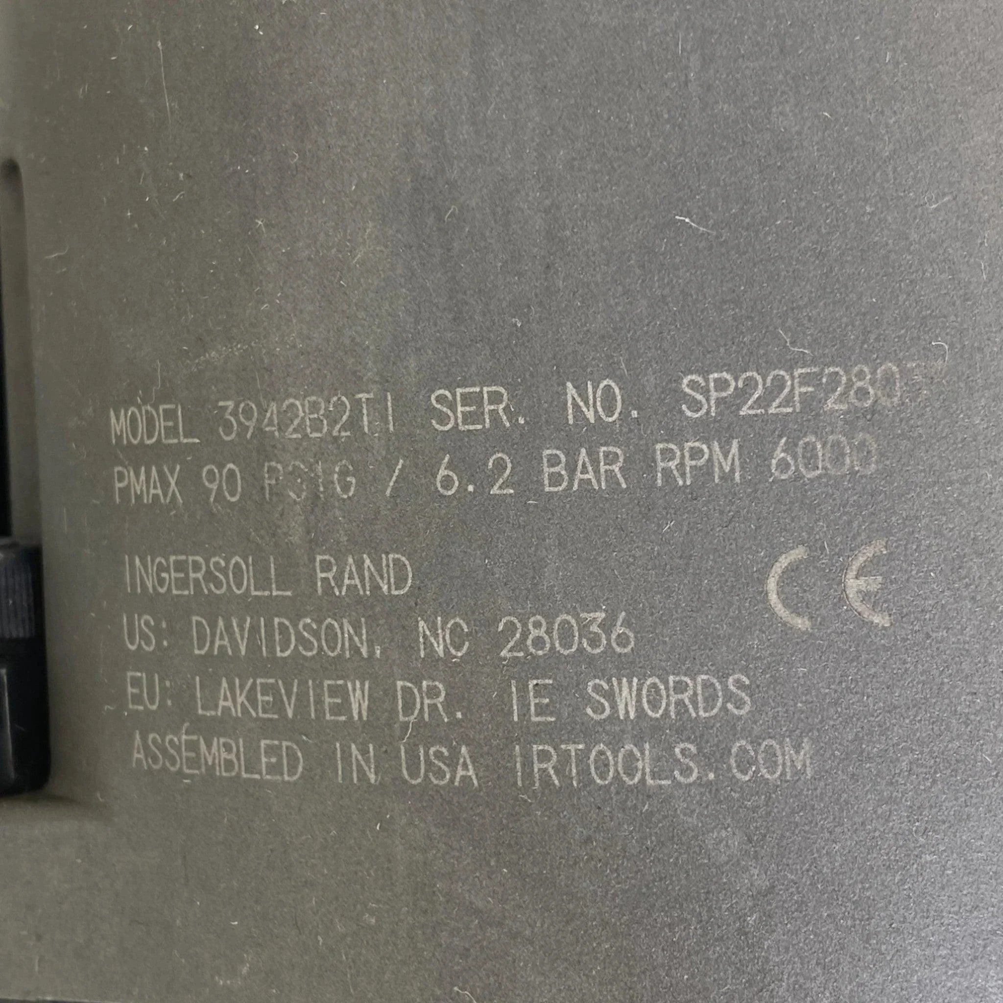 3942B2TI Genuine Ingersoll Rand Impact Wrench