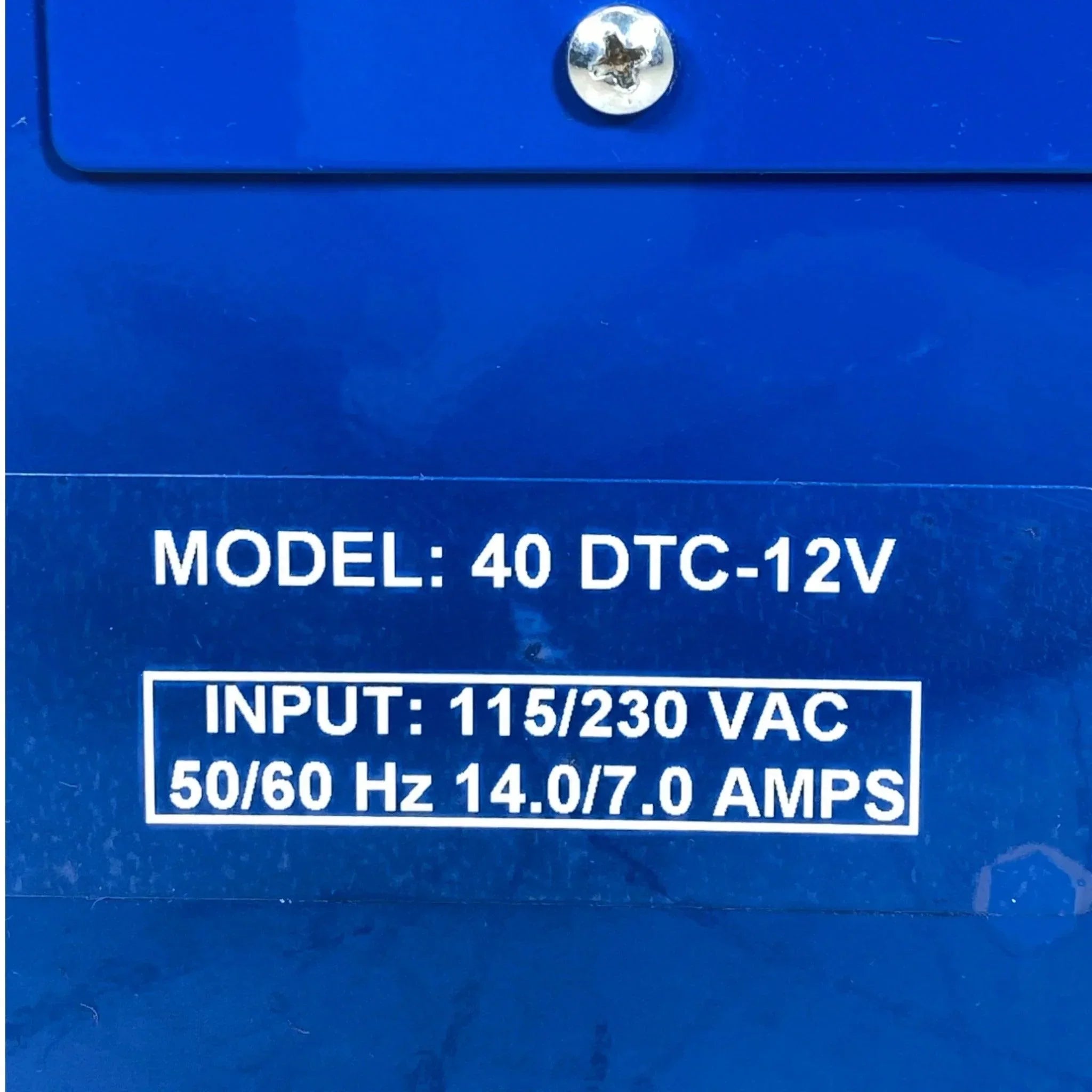 40 DTC-12 Cragg Railcharger Railway Equipment DTC Charger