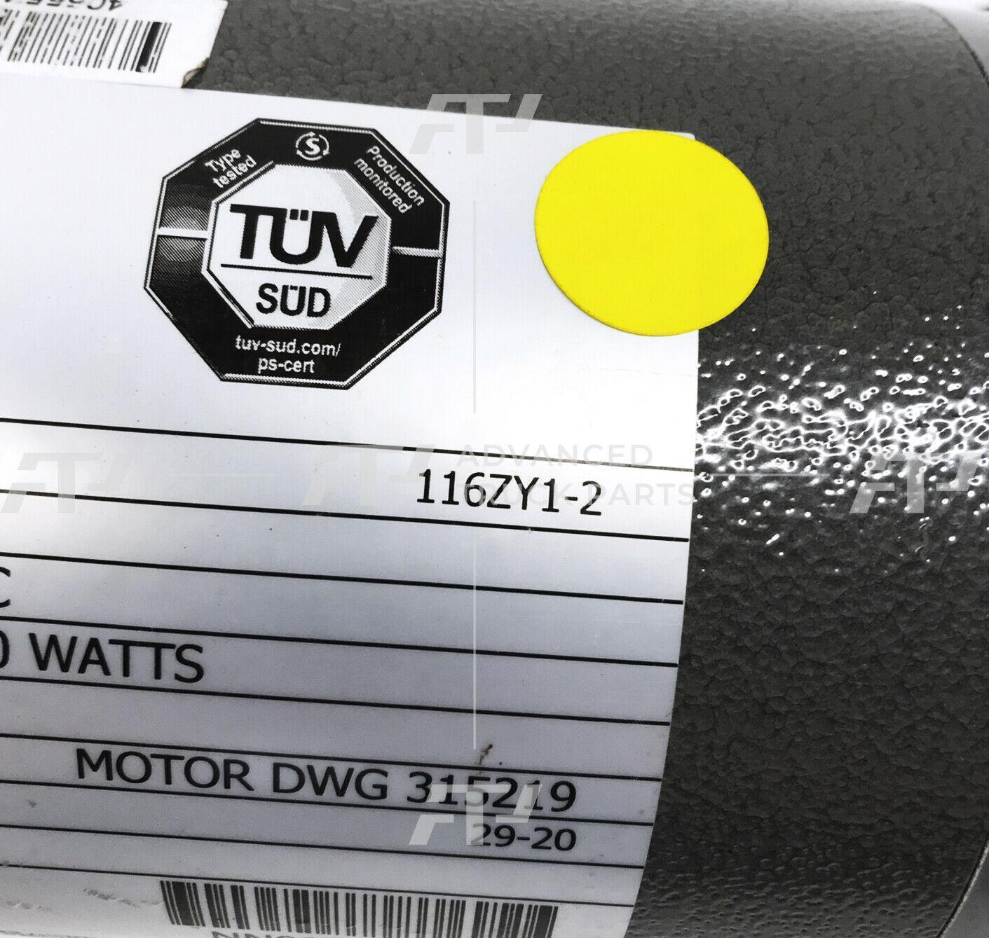 405557 Nordictrack 116Zy2-1 Free Motion Treadmill 4.25Hp Dc Drive Motor