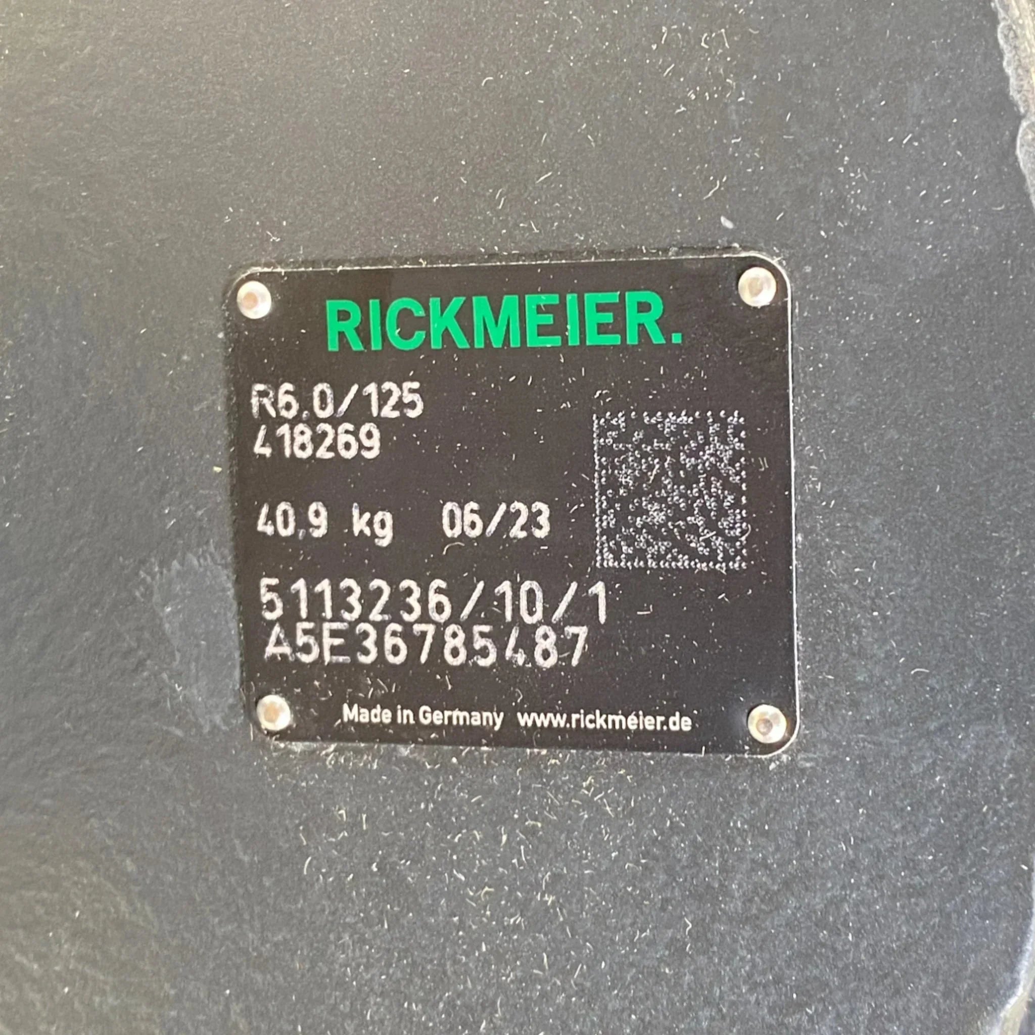418269 Rickmeier Gear Pump