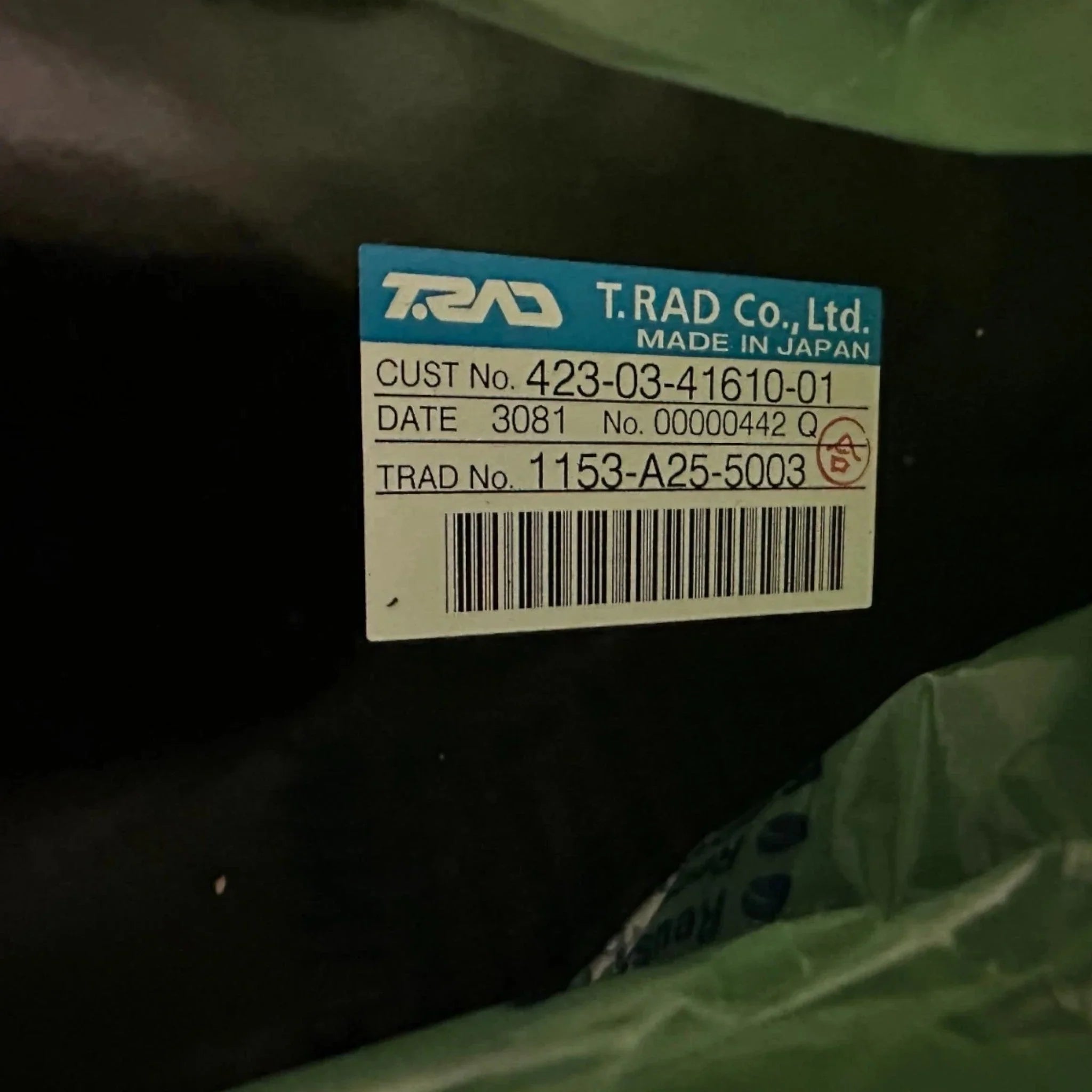 423-03-41610 Genuine Komatsu Oil Cooler