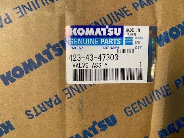 423-43-47303 Genuine Komatsu Value Assy