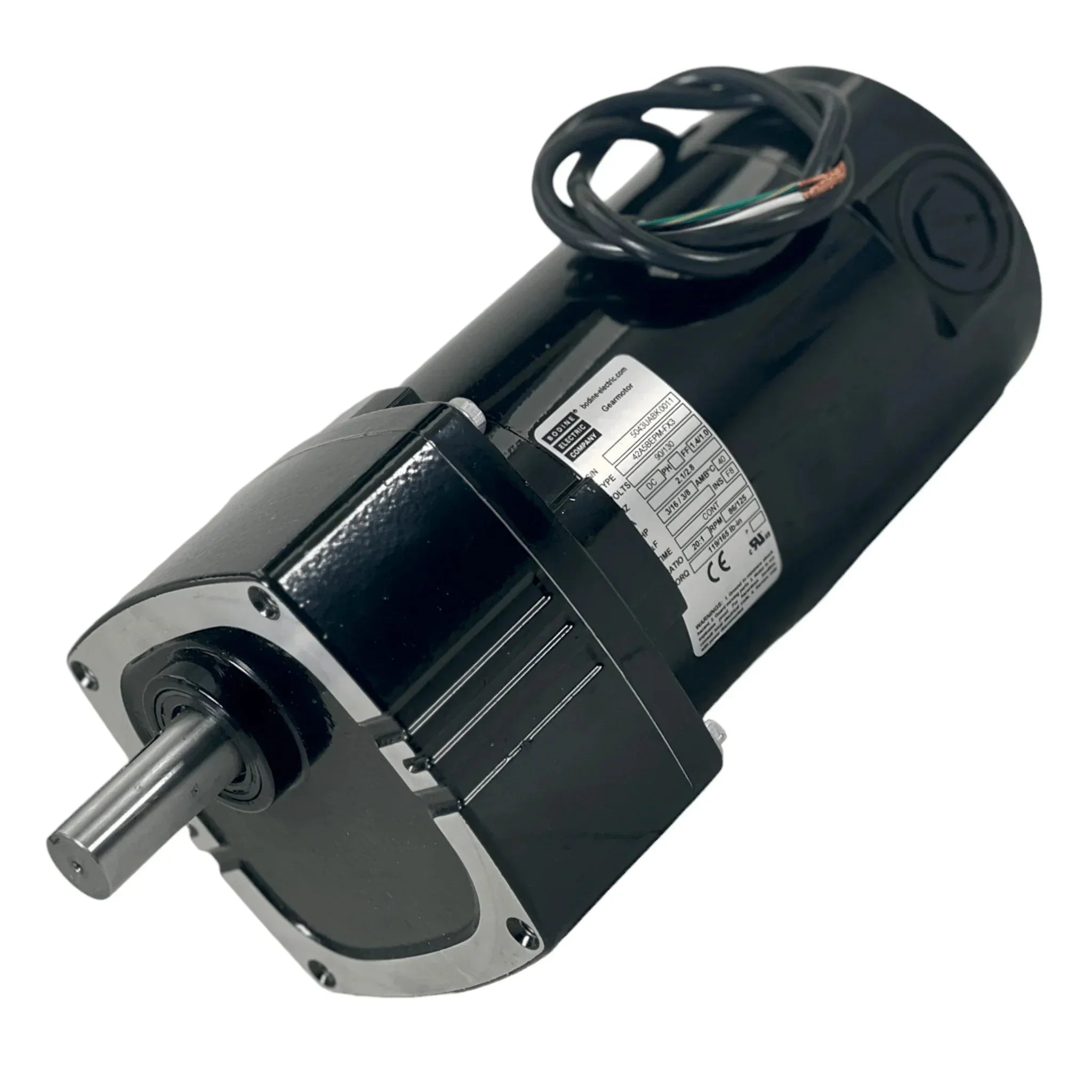 42A5BEPM-FX3 Bodine Electric Parallel Shaft DC Gearmotor