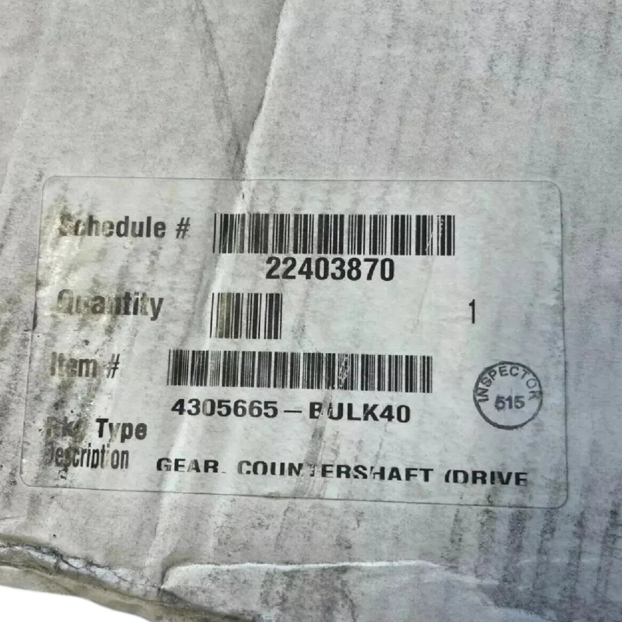 4305665-B Genuine Eaton Countershaft Drive Gear