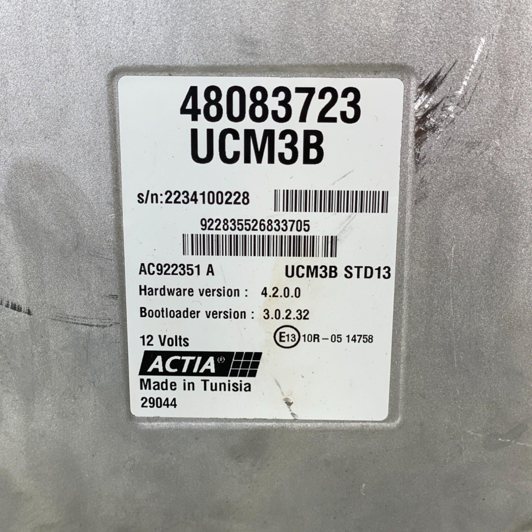48083723 Genuine New Holland Ecu Electronic Control Unit Ucm3B