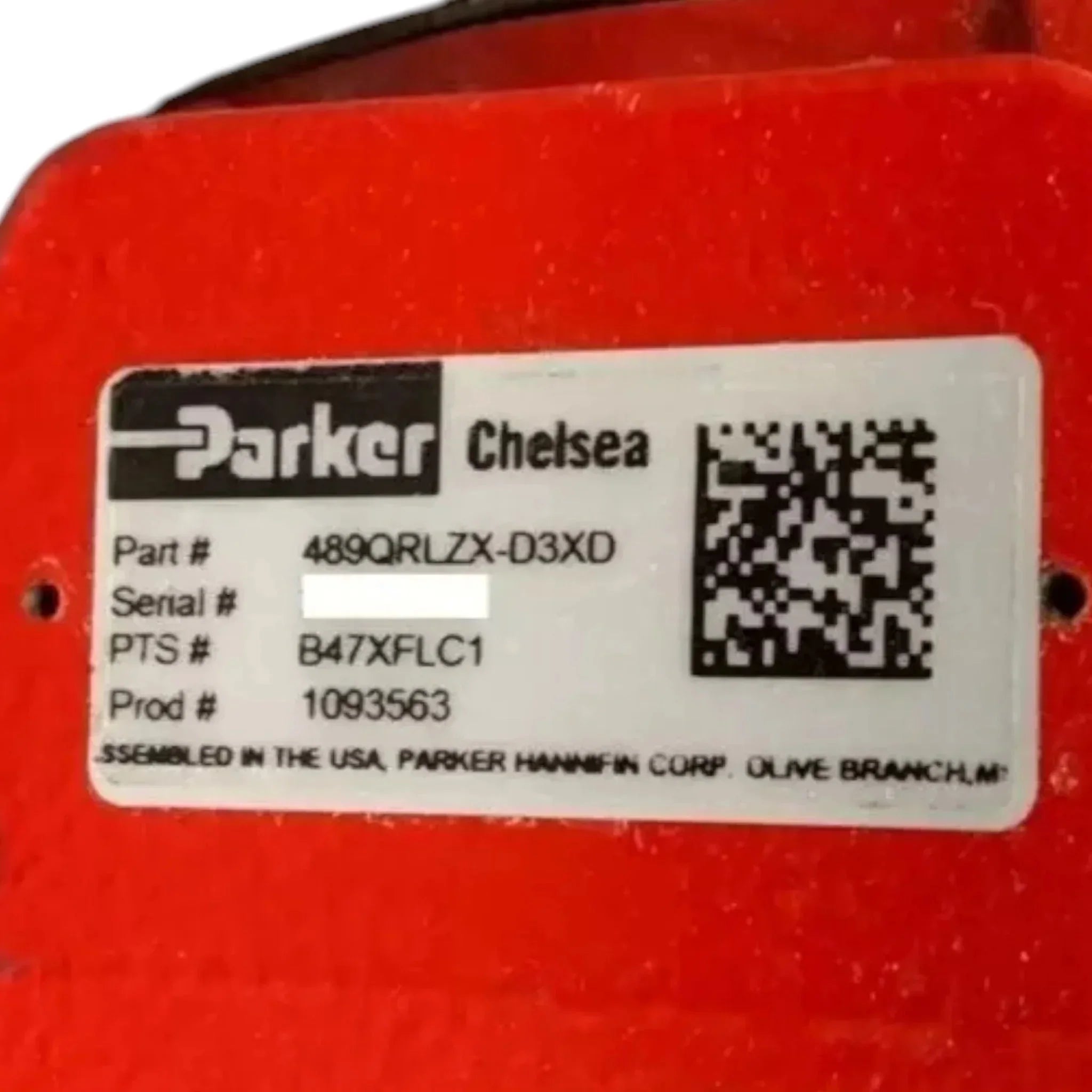 489QRLZX-D3XD Genuine Parker PTO Power Take Off
