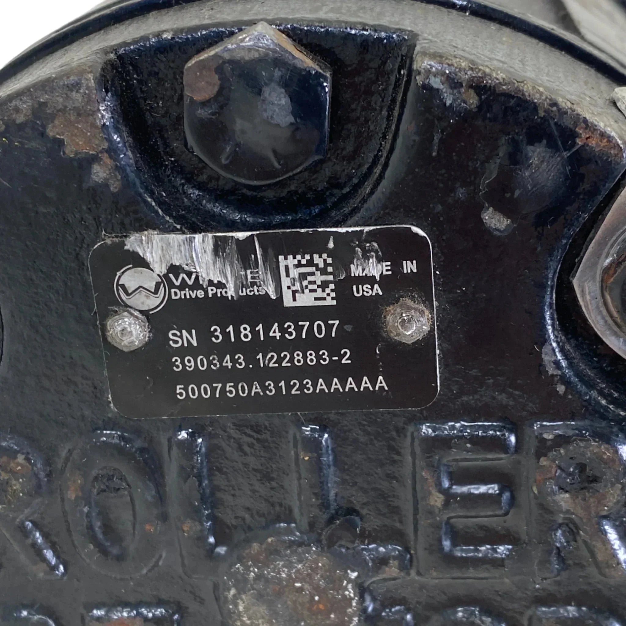 500750A3123AAAAA White Drive Products Hydraulic Motor 500 Series
