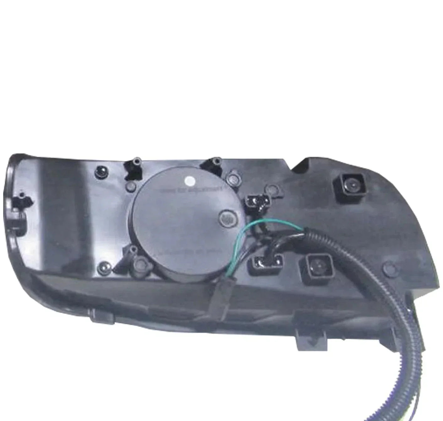 55660 Raney'S Left Blackout Projector Headlight With Halo Ring For Peterbilt