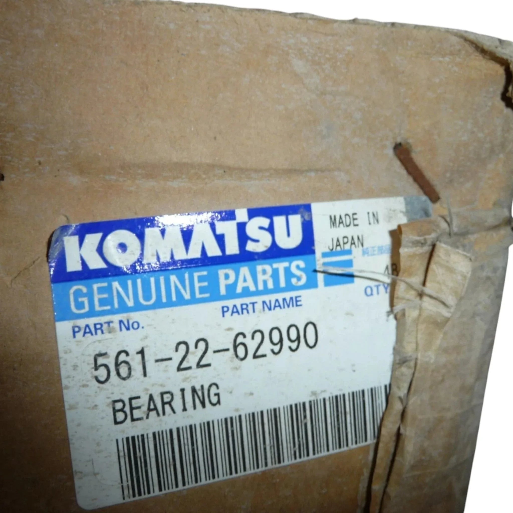 561-22-62990 Genuine Komatsu Bearing