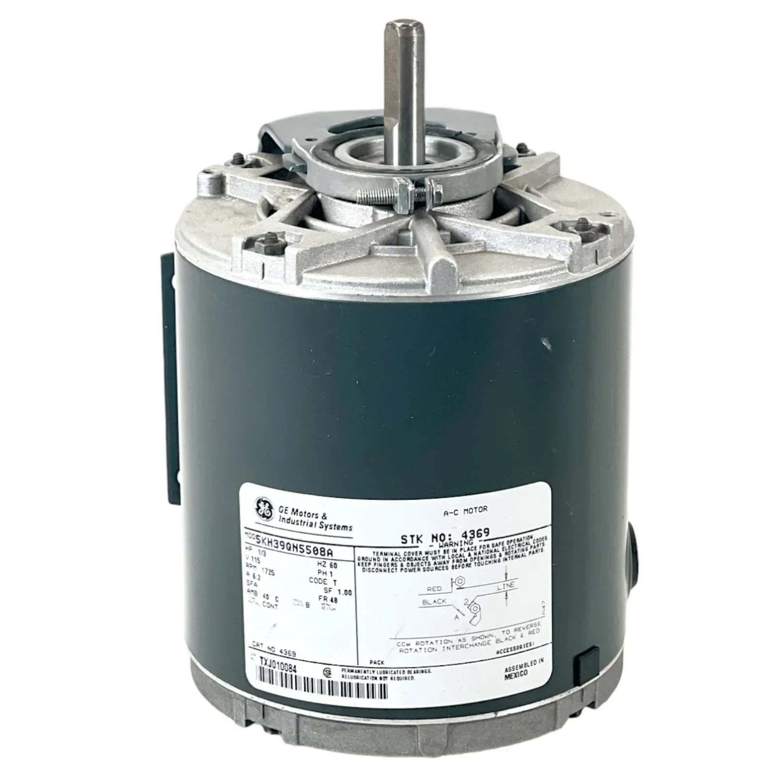 5KH39QN5508A GE Motors Blower Motor 115V