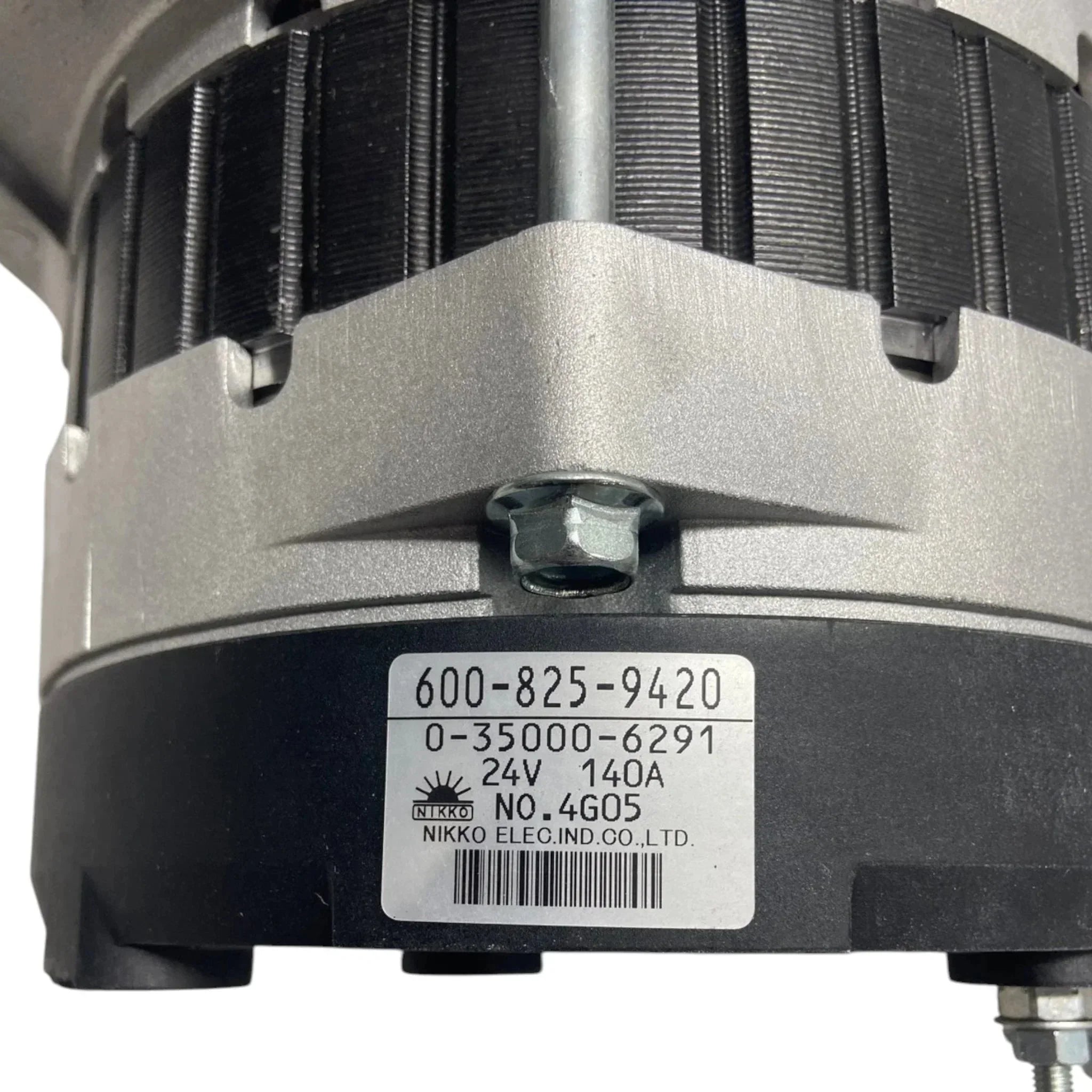 600-825-9420 Genuine Komatsu Alternator