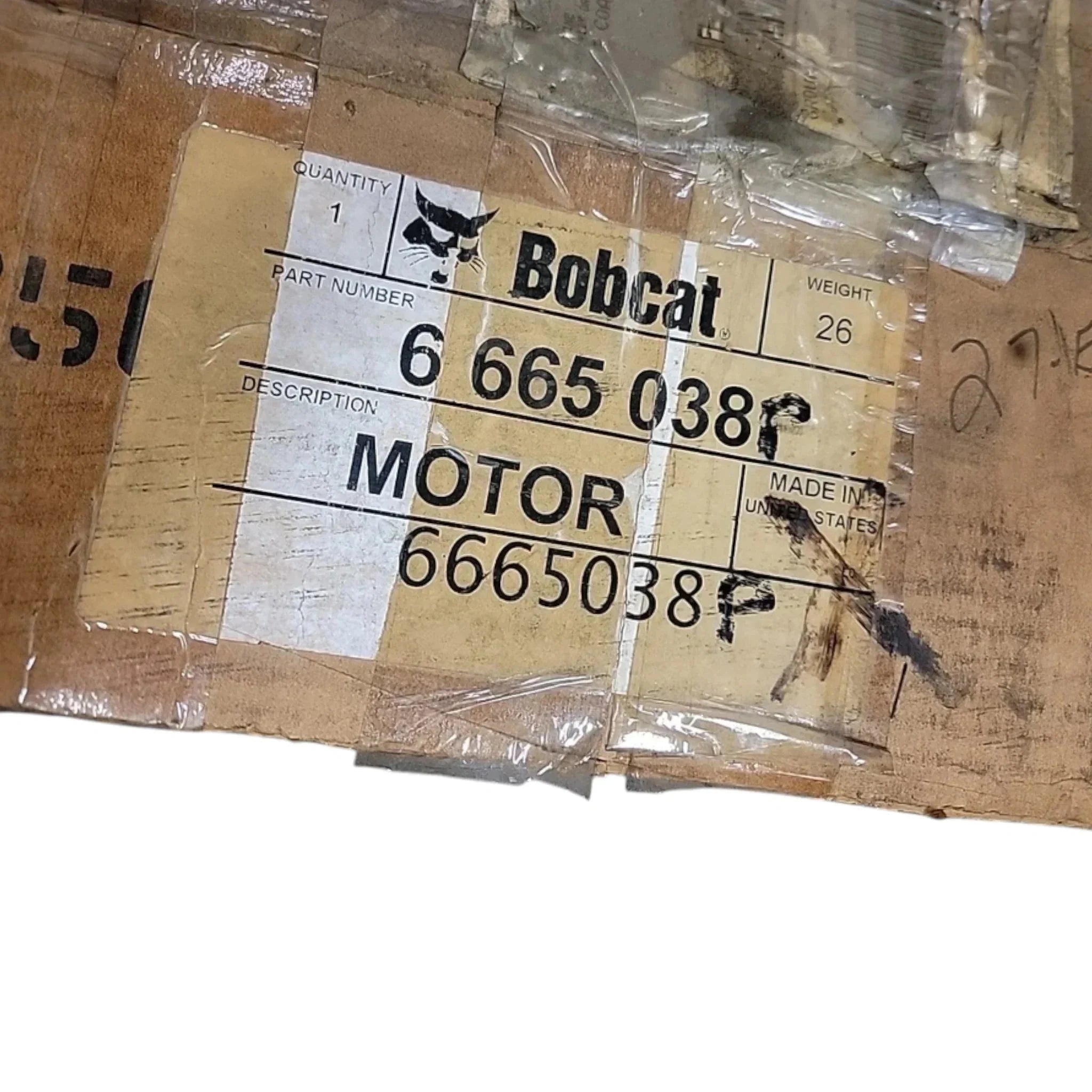 6665038P Genuine Bobcat Hydraulic Driver Motor