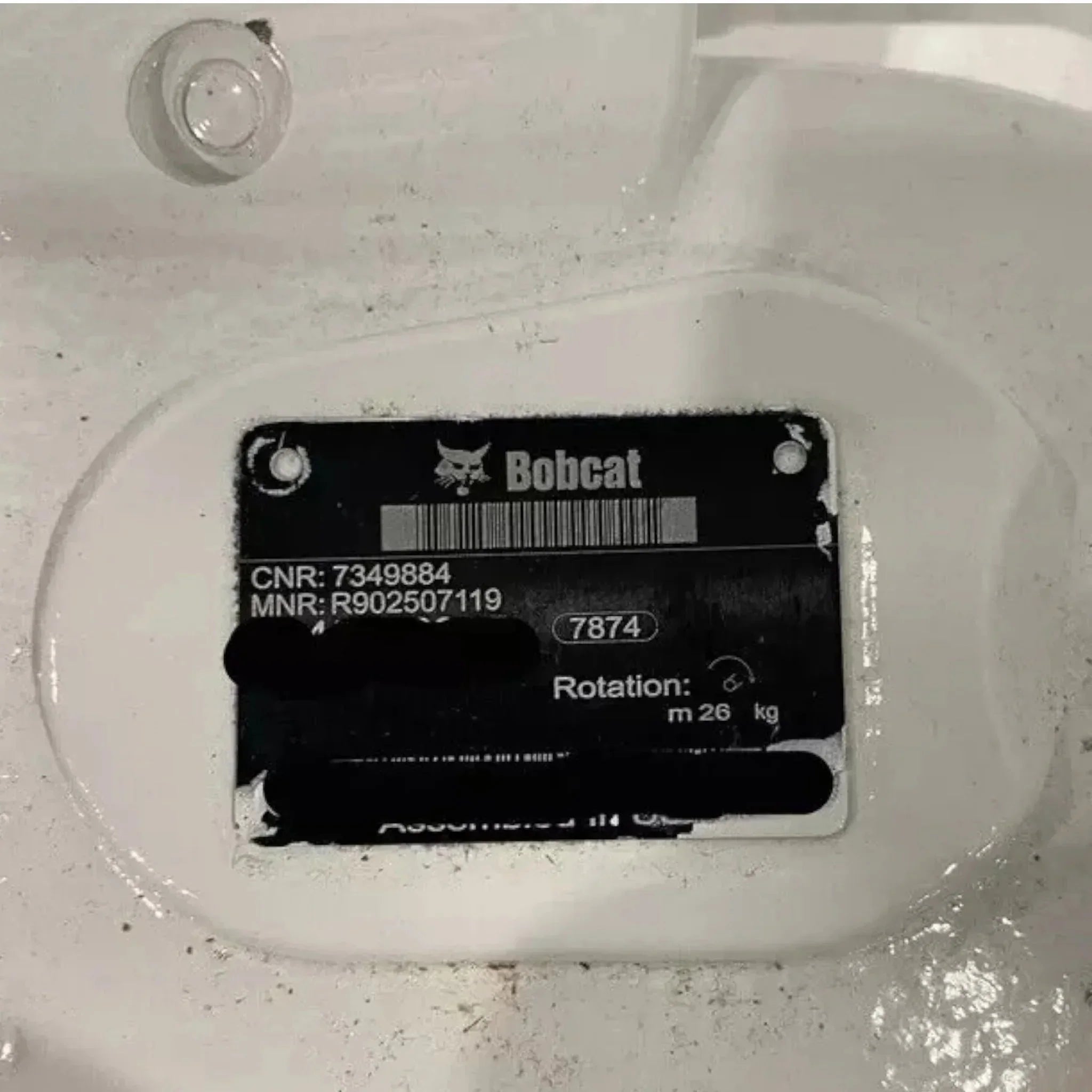 7349884 Genuine Bobcat Hydraulic Pump