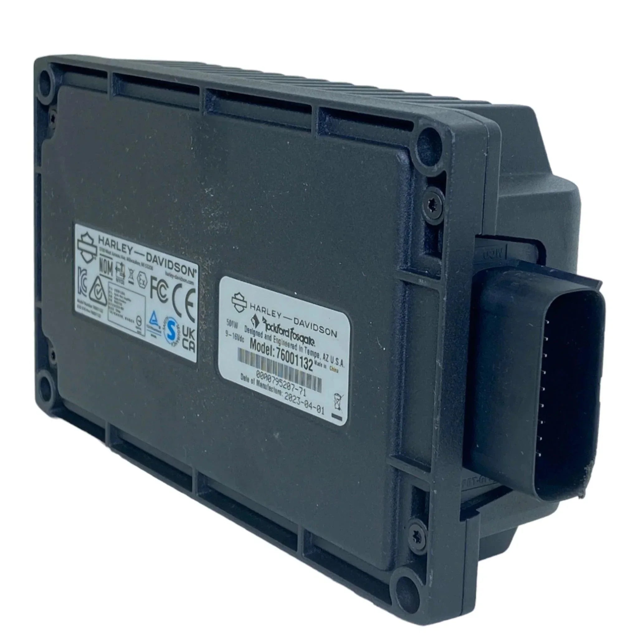 76001132 Genuine Rockford Harley Davidson Amplifier 500W