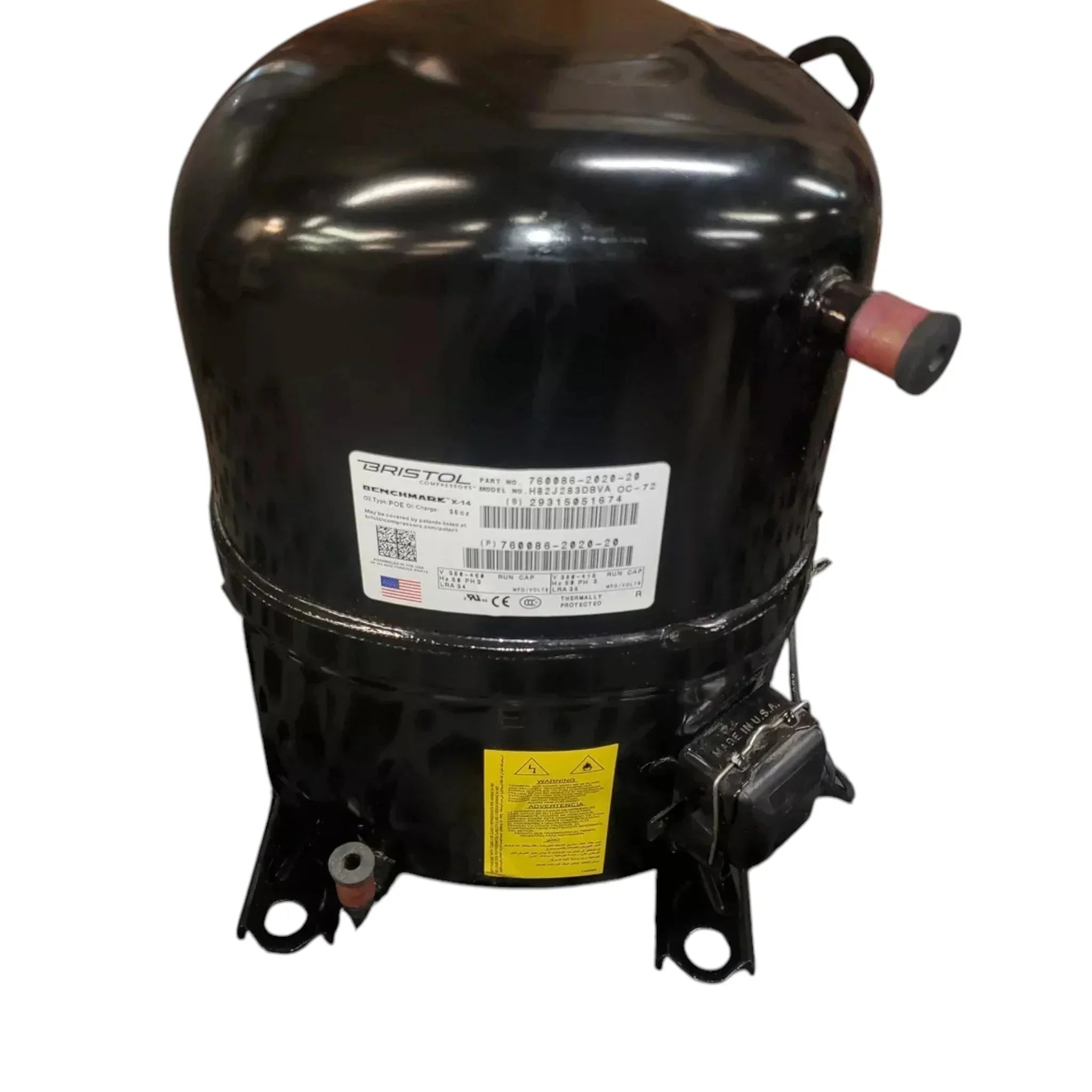 760086-2020-20 Genuine Bristol Compressor