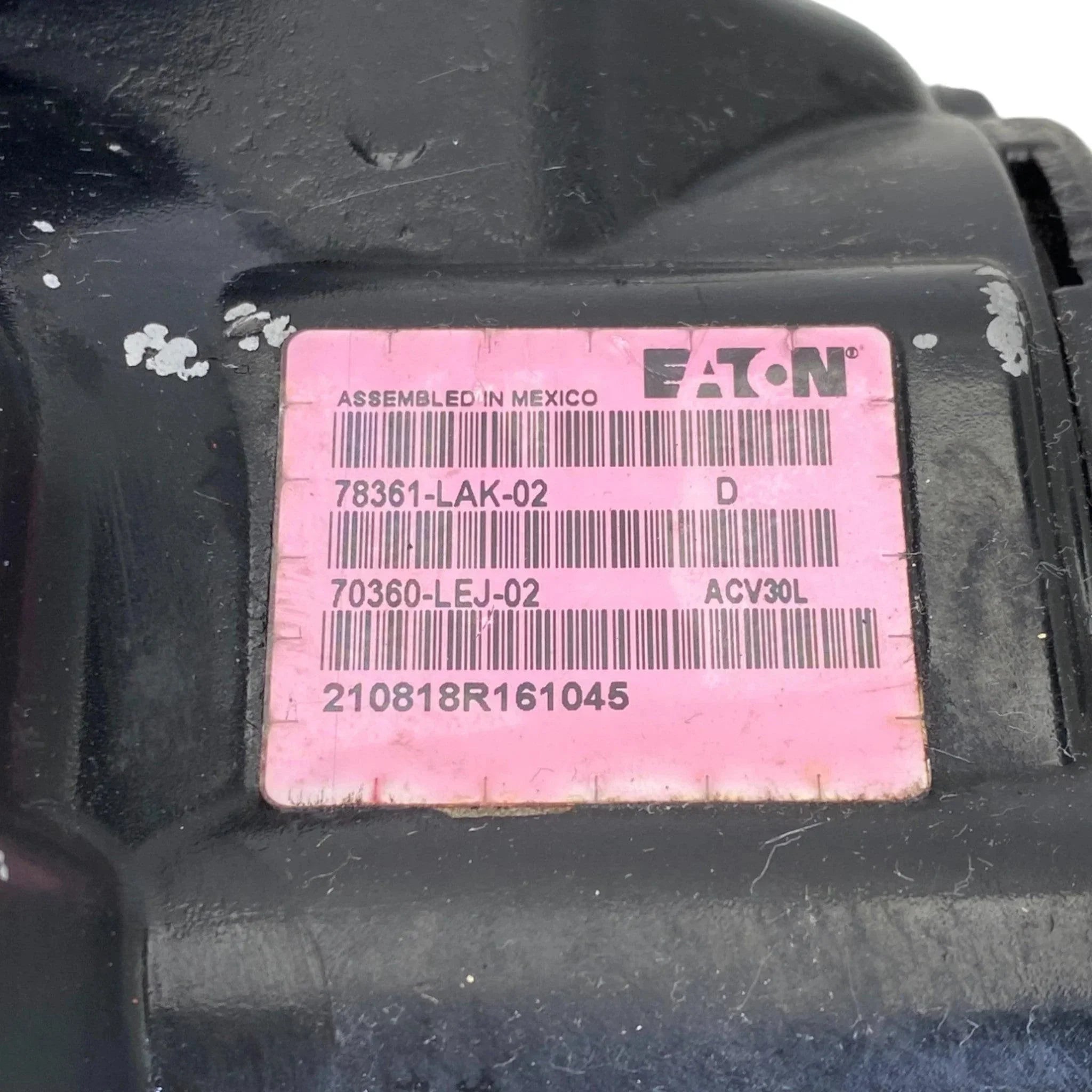 78361-LAK-02 Genuine Eaton Manual Tandem Pump