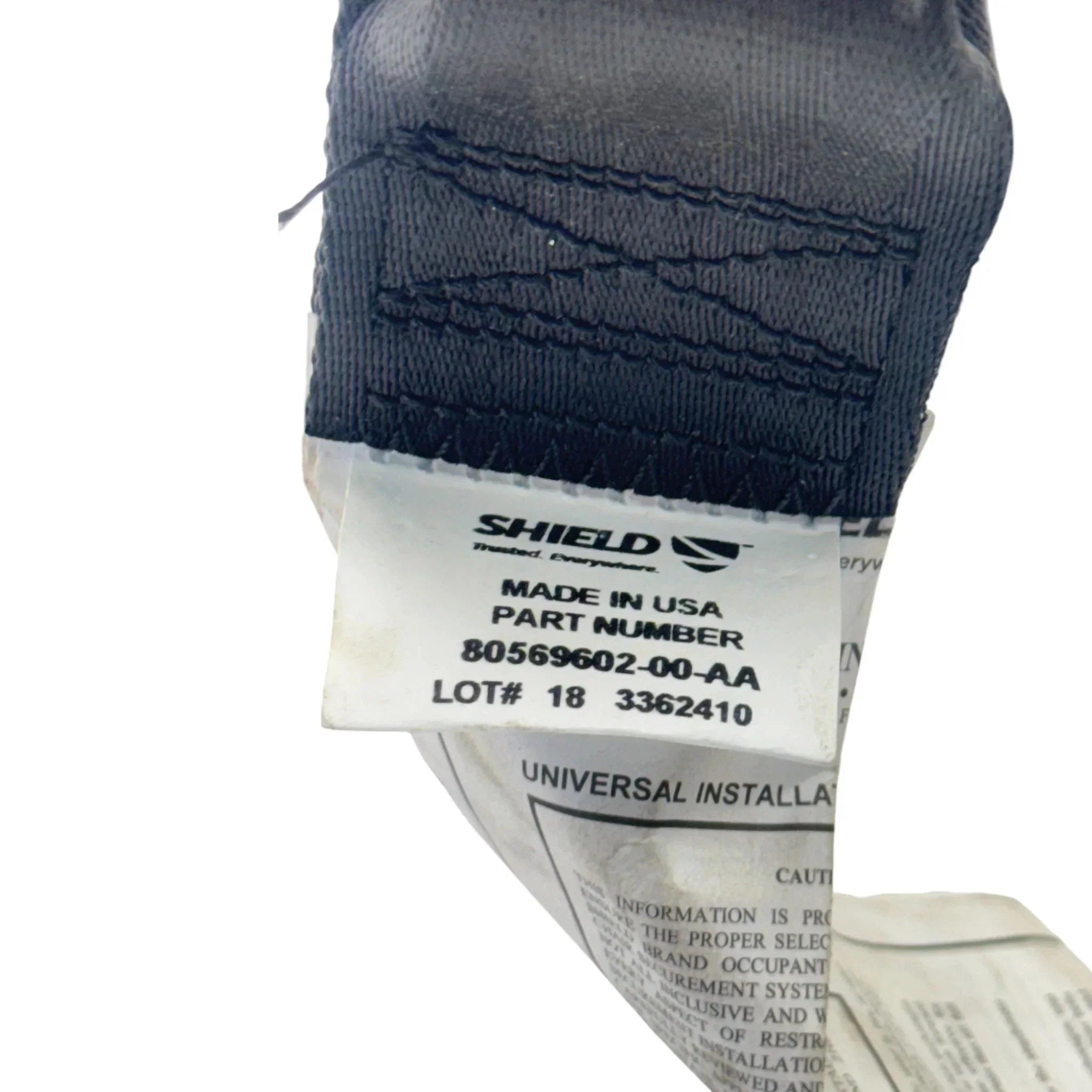 80569602-00-AA Genuine Shield Seat Belt