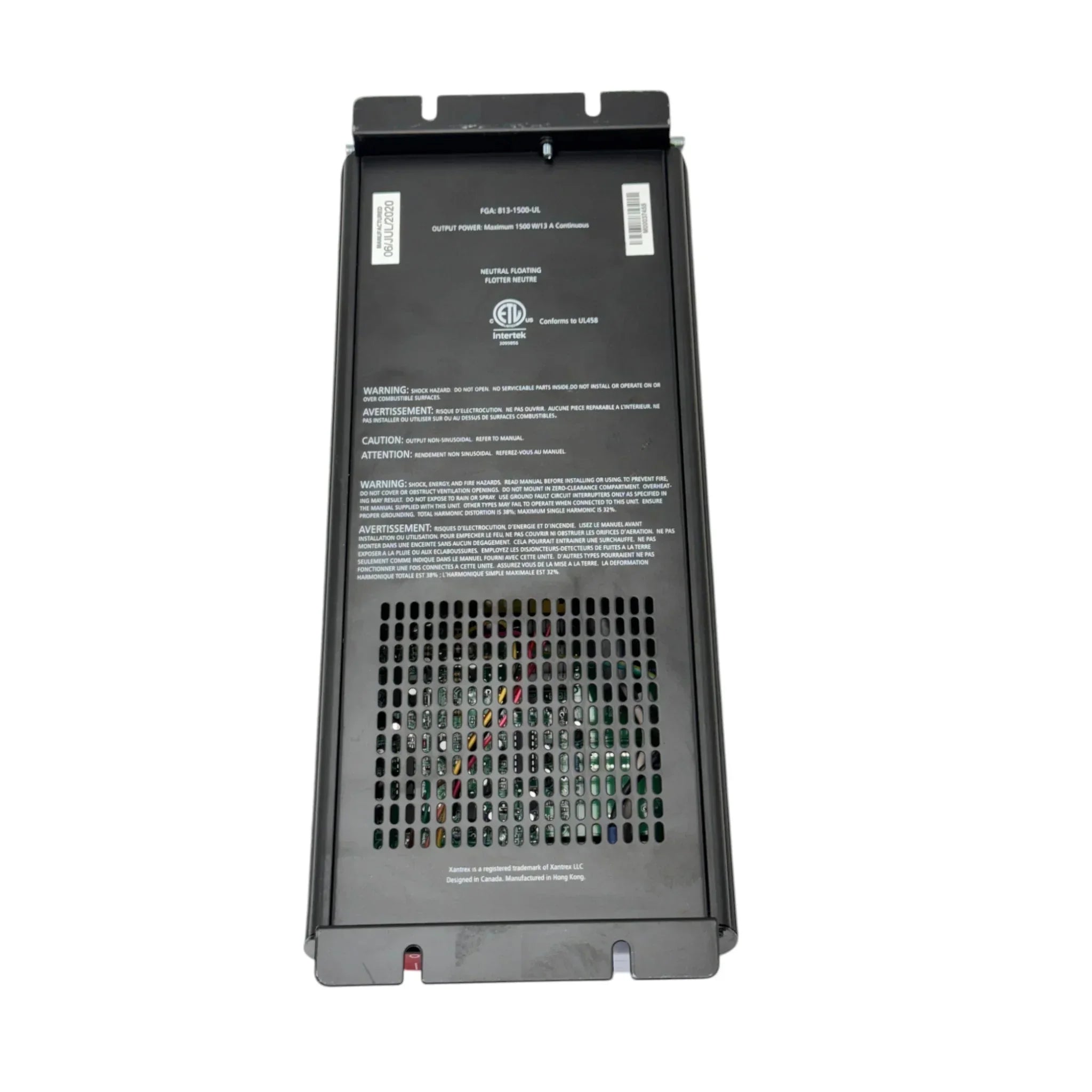 813-1500-UL Genuine Xantrex Power Inverter 1500 Watt 12V