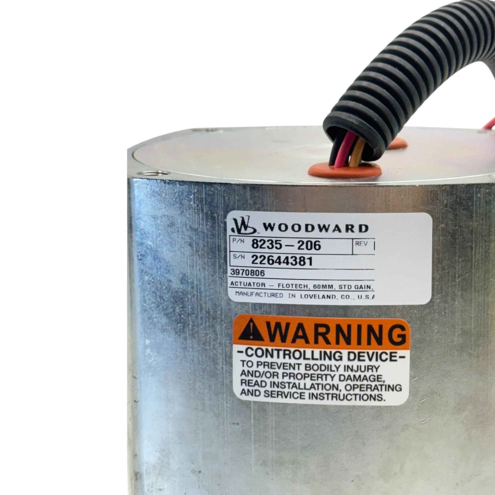 8235-206 Genuine Woodward Electrical Governor Actuator