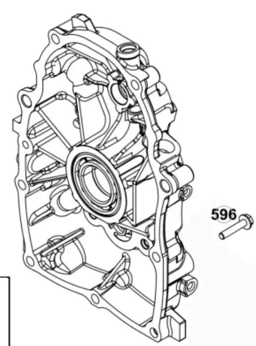 84002116 Briggs & Stratton Crankcase Cover