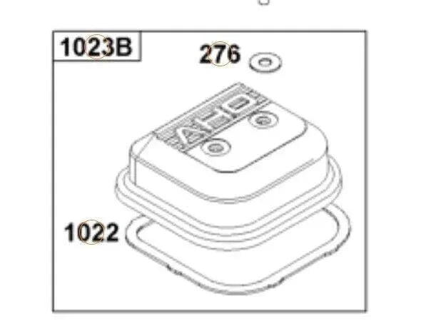 845787 Briggs & Stratton Rocker Cover