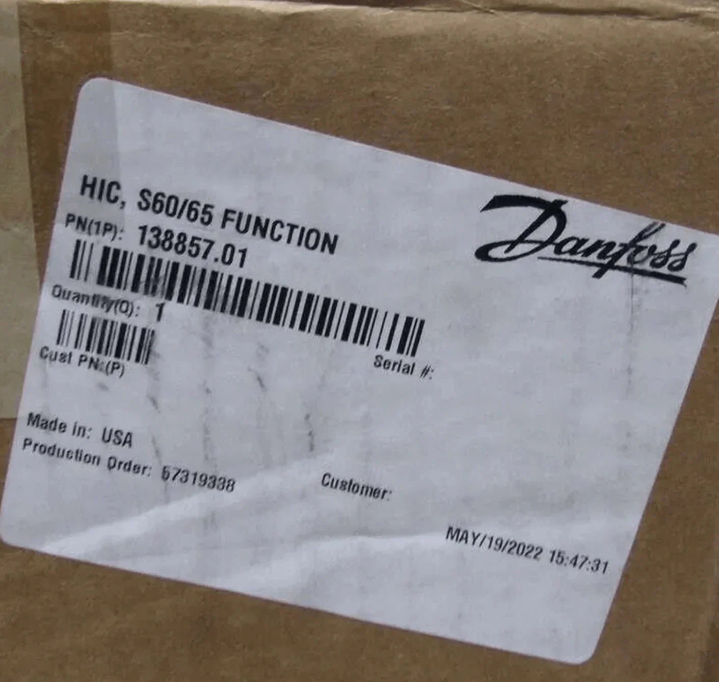 88782Gt Genuine Danfoss Hic Hydraulic Integrated Circuit Function Manifold