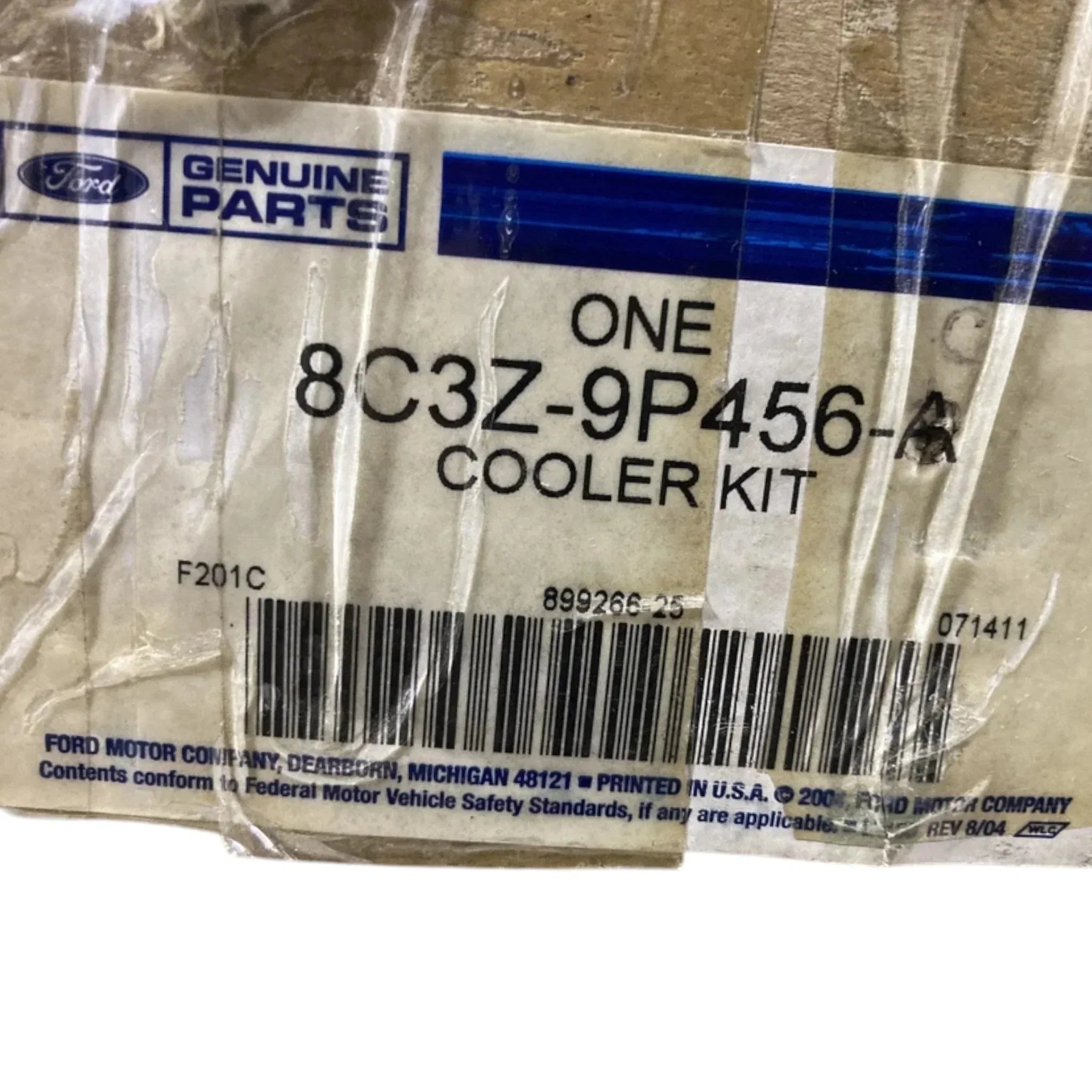 8C3Z9P456C Genuine Ford EGR Cooler