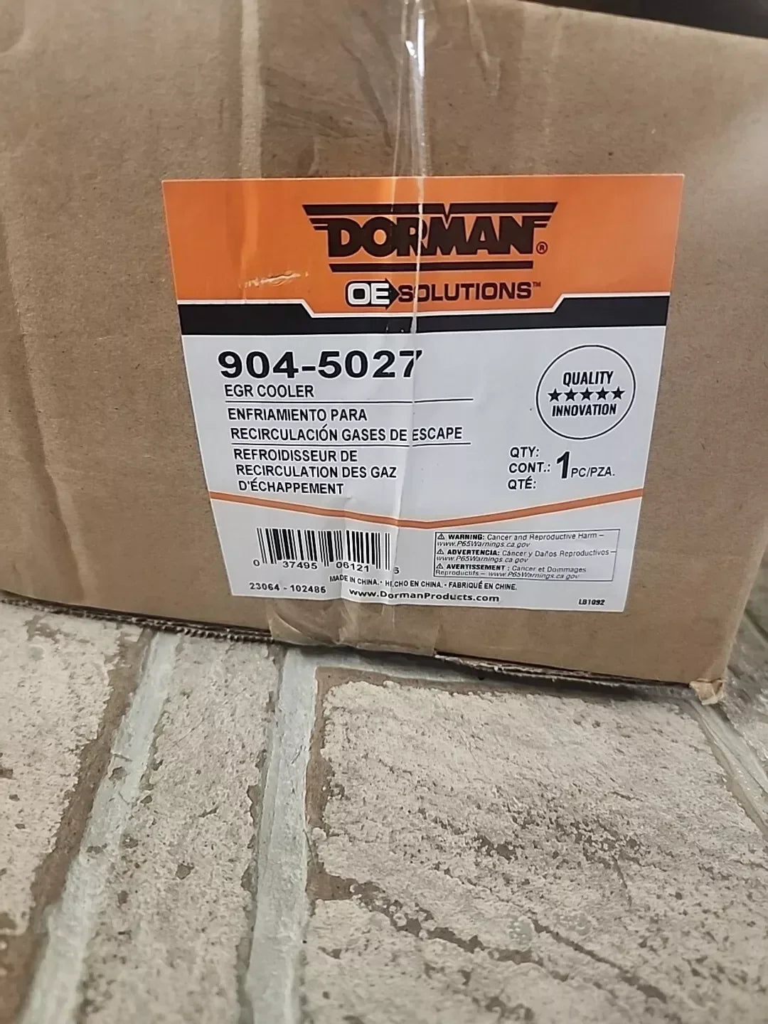 904-5027 Dorman EGR Exhaust Gas Recirculation Cooler Kit For Cummins ISB