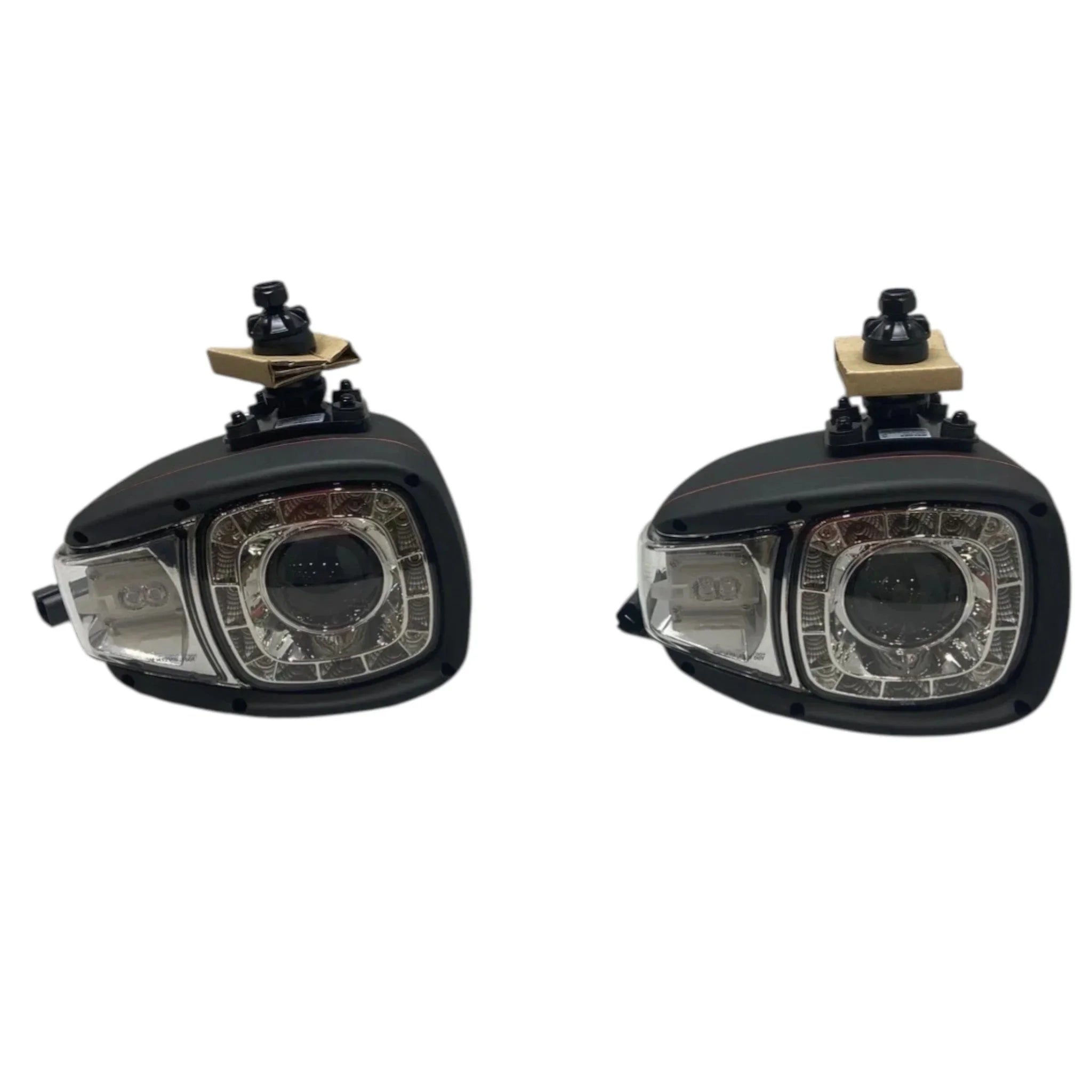 910741 Weldex Two left Side Headlight LED HI/Low Turn Saddle Mnt